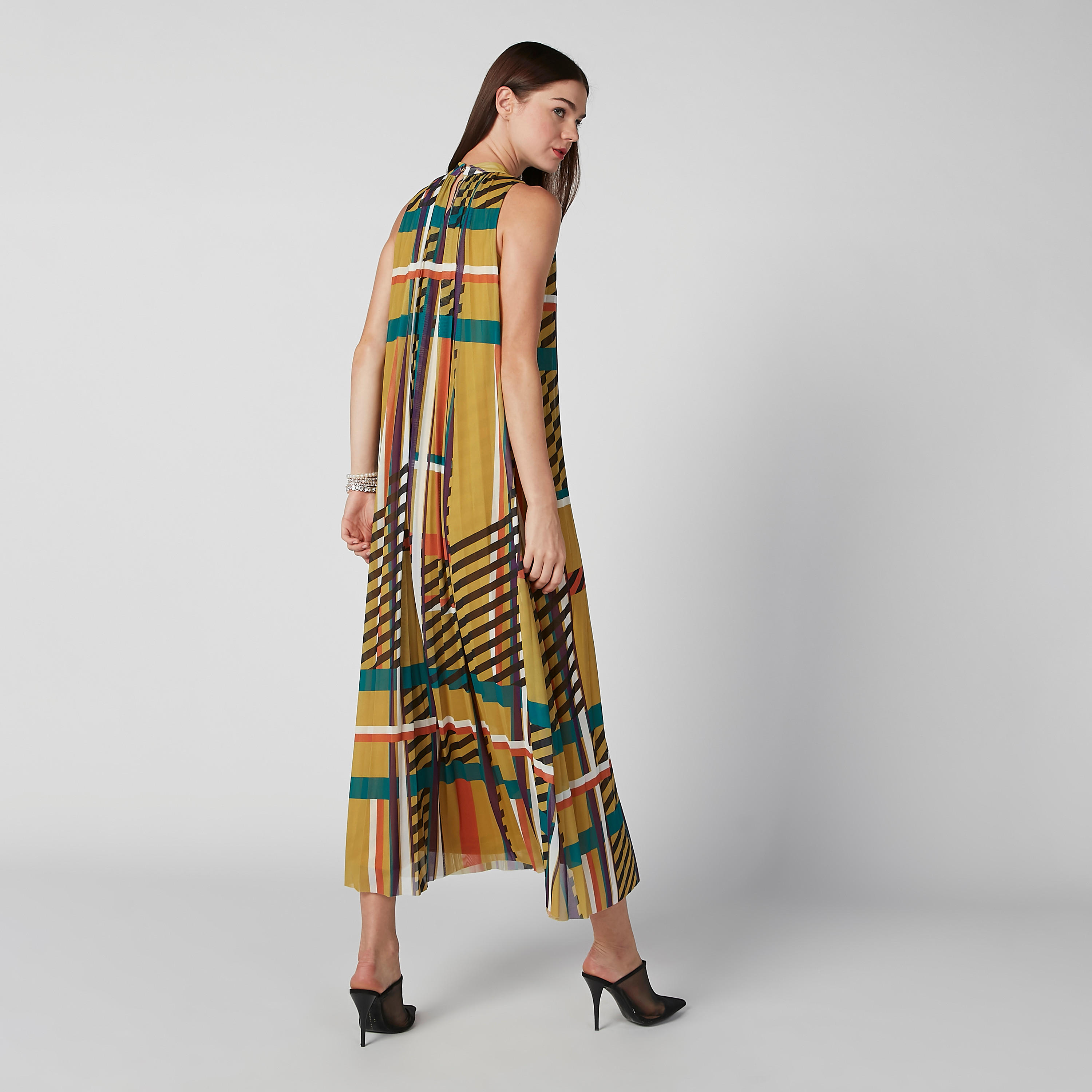 فستان مستدام إيه لاين طويل بياقة عالية وطبعات-women-clothing-dresses-image-3
