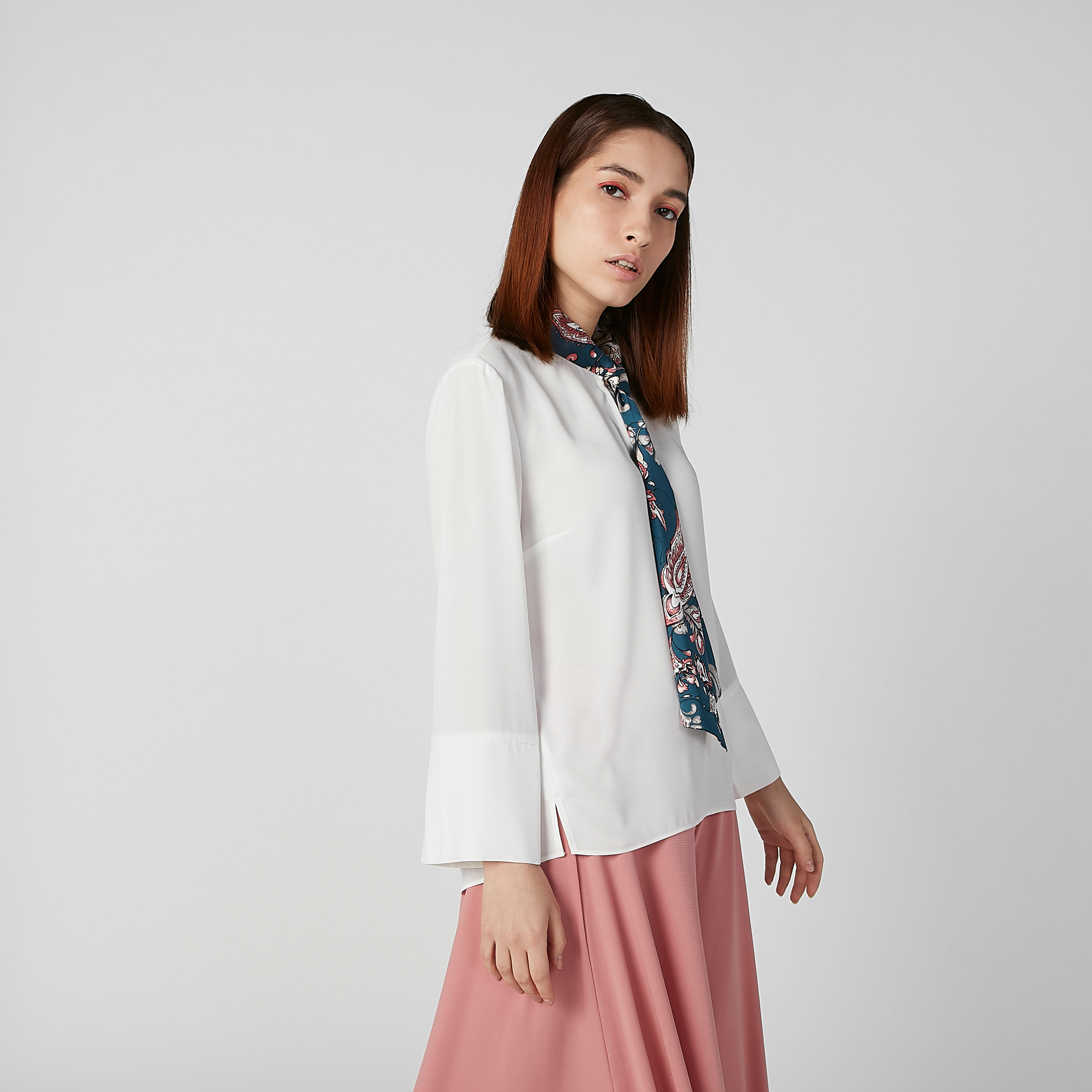 Sustainable Printed Top with Pussy Bow and Long Sleeves-women-clothing-shirtsandblouses-blouses-image-6