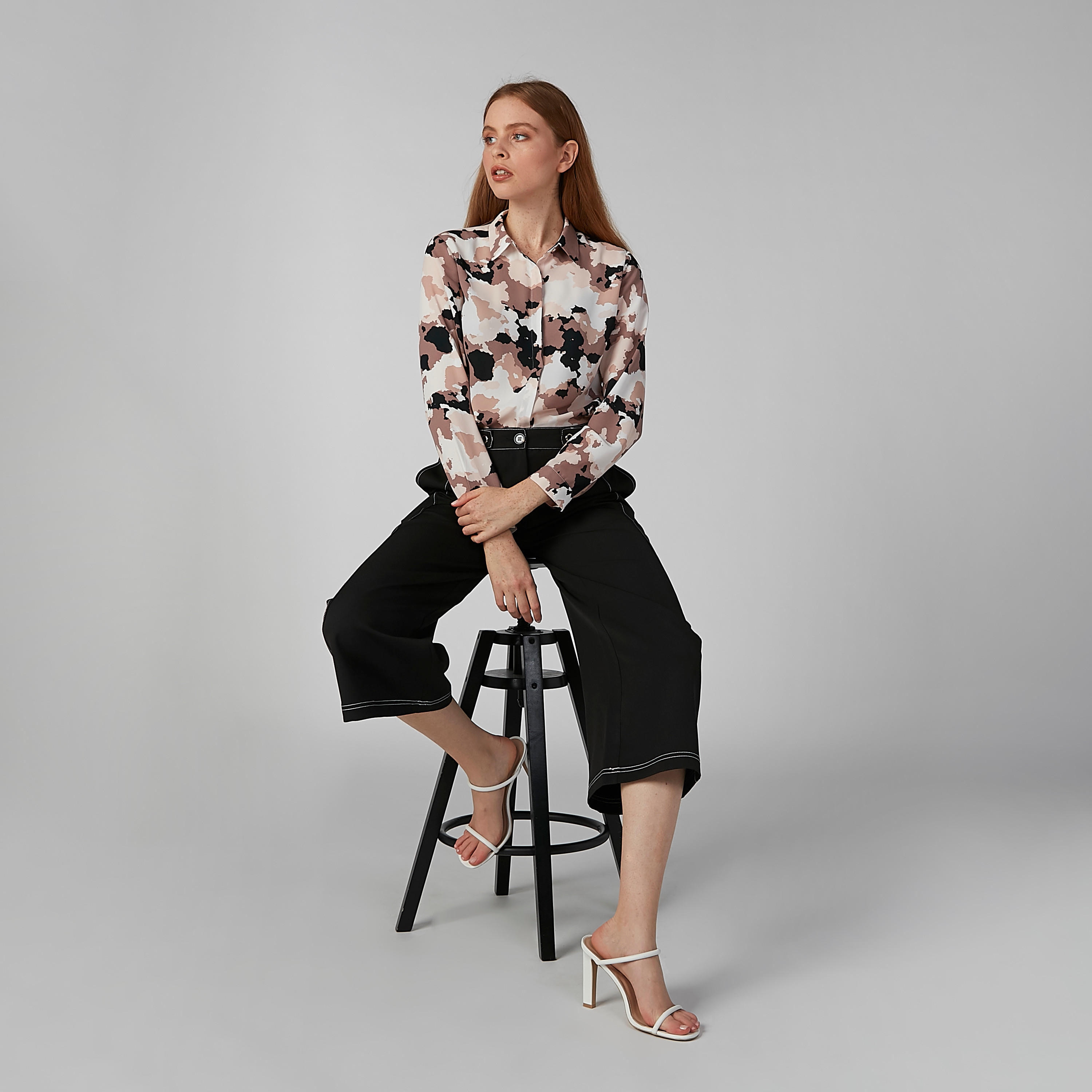 Printed Shirt with Long Sleeves and Concealed Placket-women-clothing-shirtsandblouses-shirts-image-2