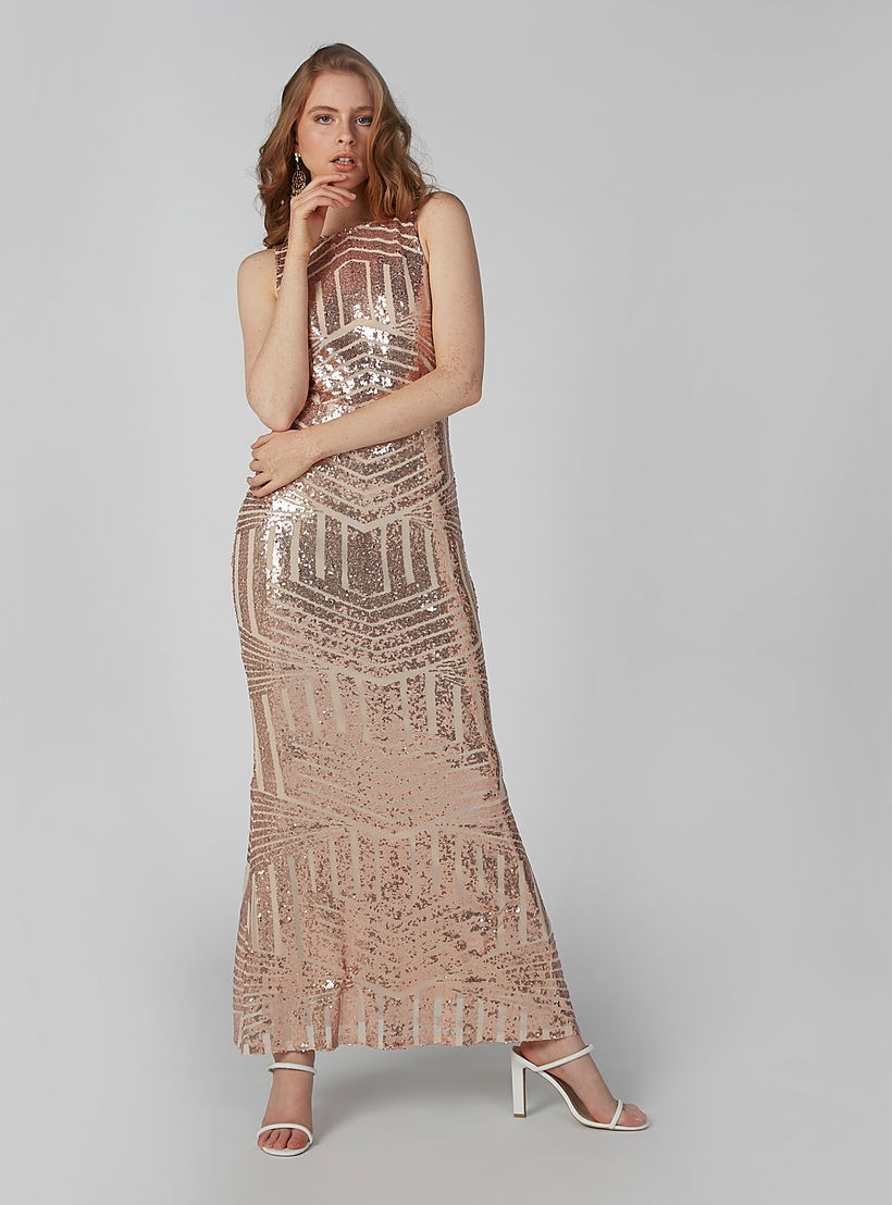فستان طويل مزيّن بقصّة ضيّقة-women-clothing-dresses-image-5