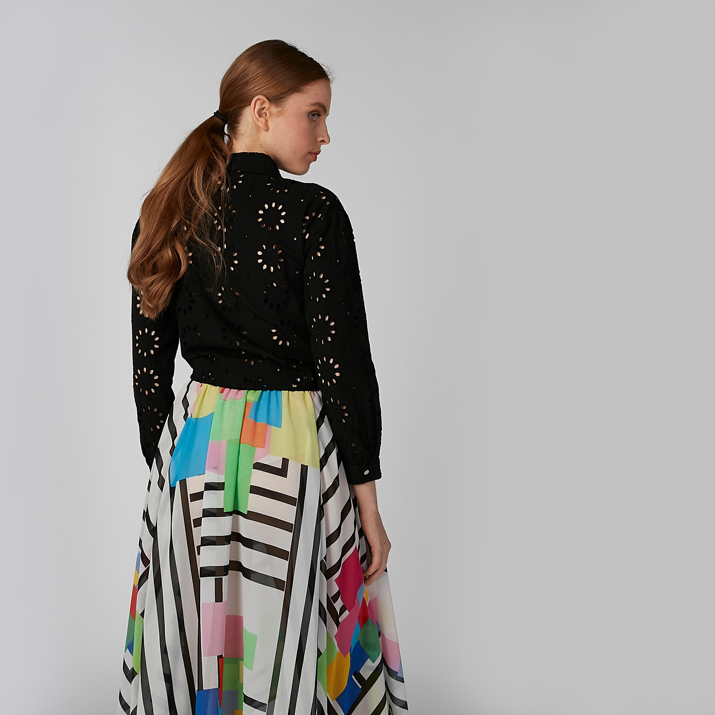 قميص شيفلي بأكمام طويلة وأربطة-women-clothing-shirtsandblouses-shirts-image-5