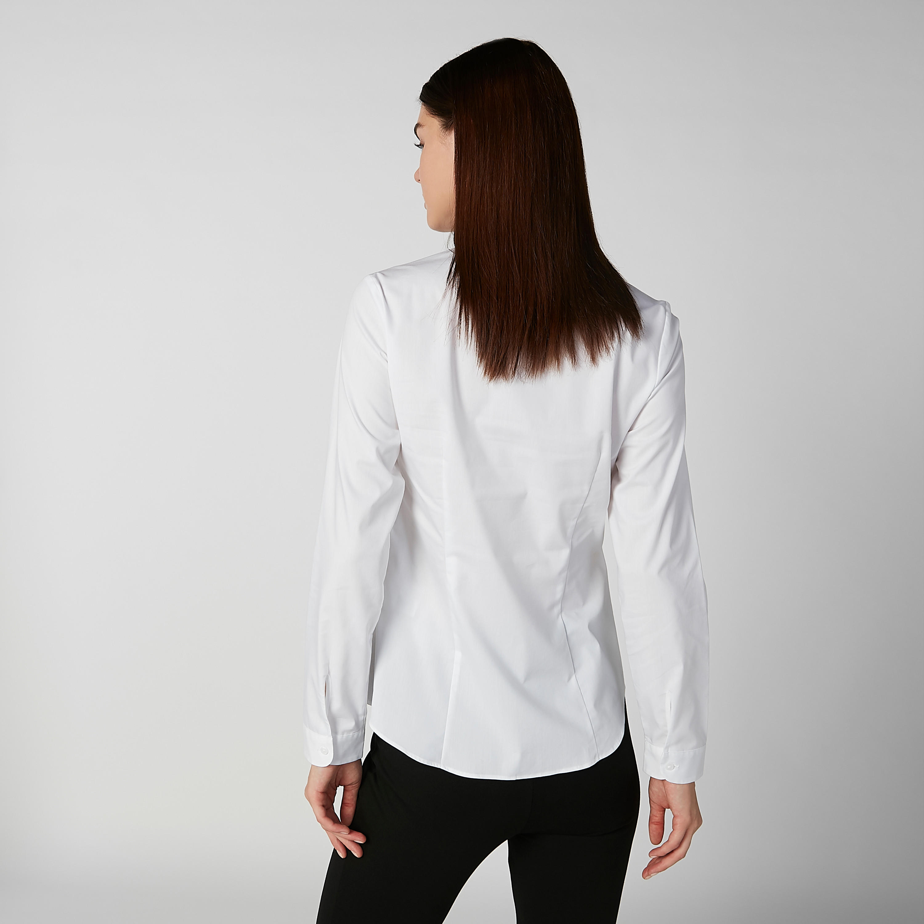 قميص مستدام سادة بياقة عاديّة وأكمام طويلة-women-clothing-shirtsandblouses-shirts-image-4