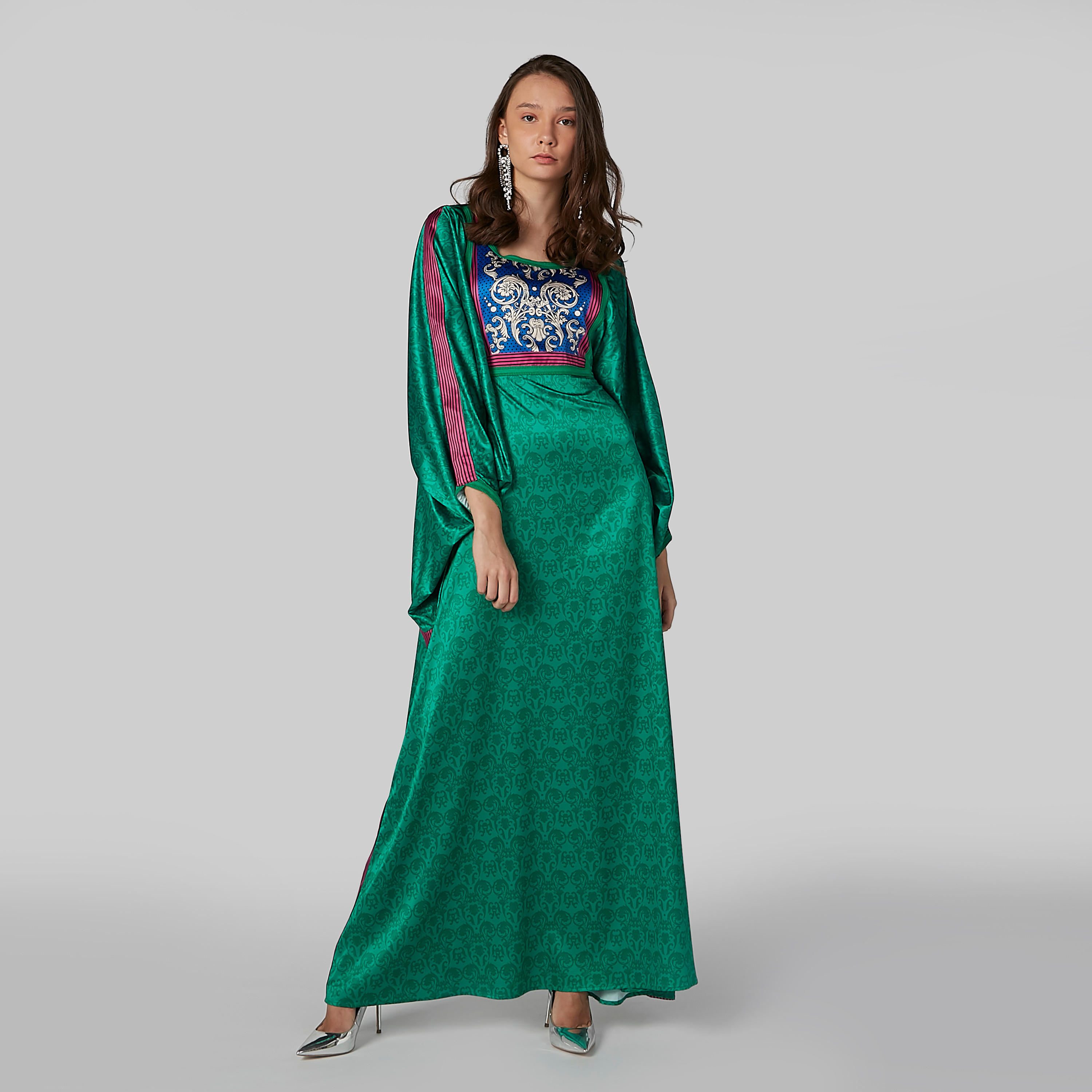 فستان طويل بأكمام طويلة وطبعات-women-clothing-dresses-image-1