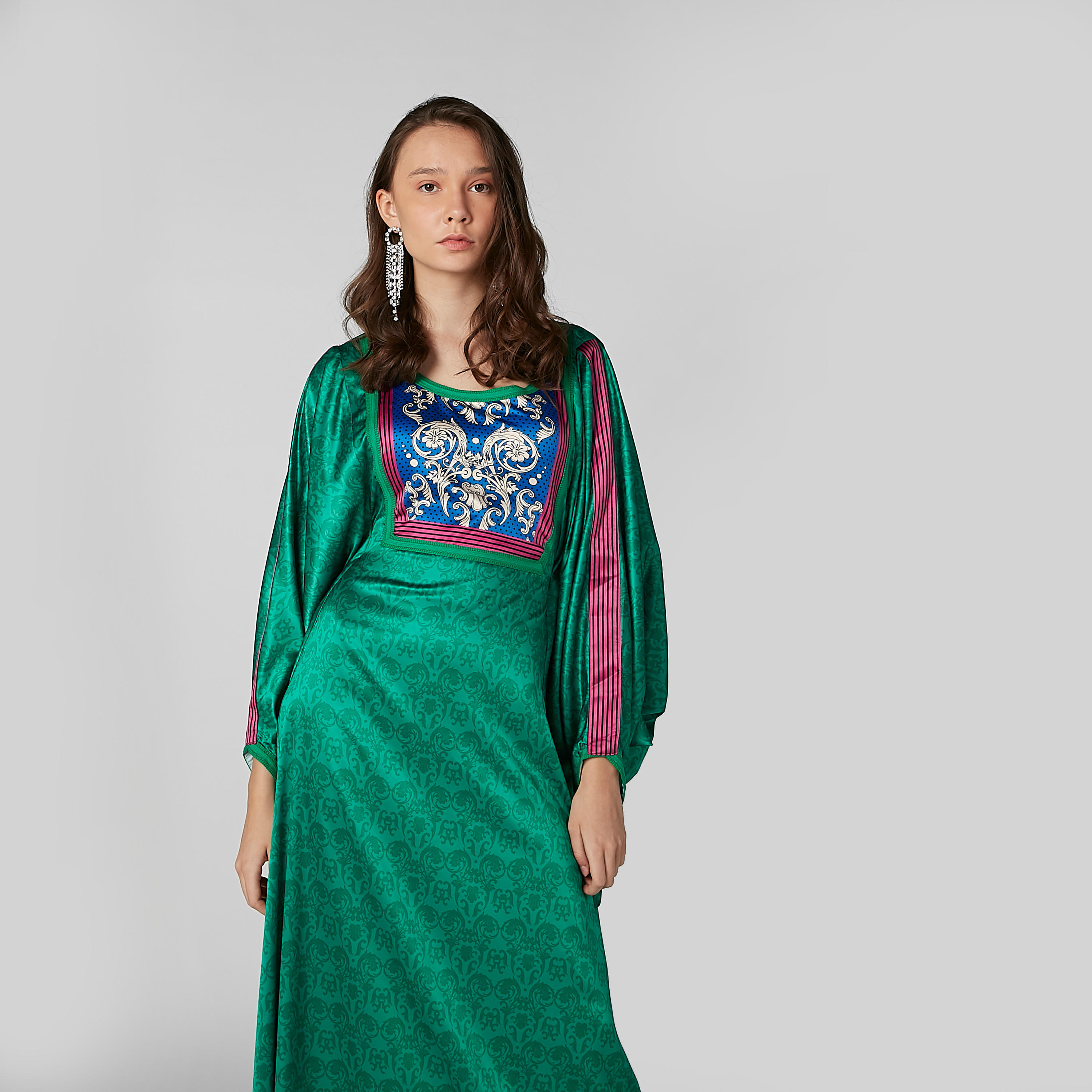 فستان طويل بأكمام طويلة وطبعات-women-clothing-dresses-image-2