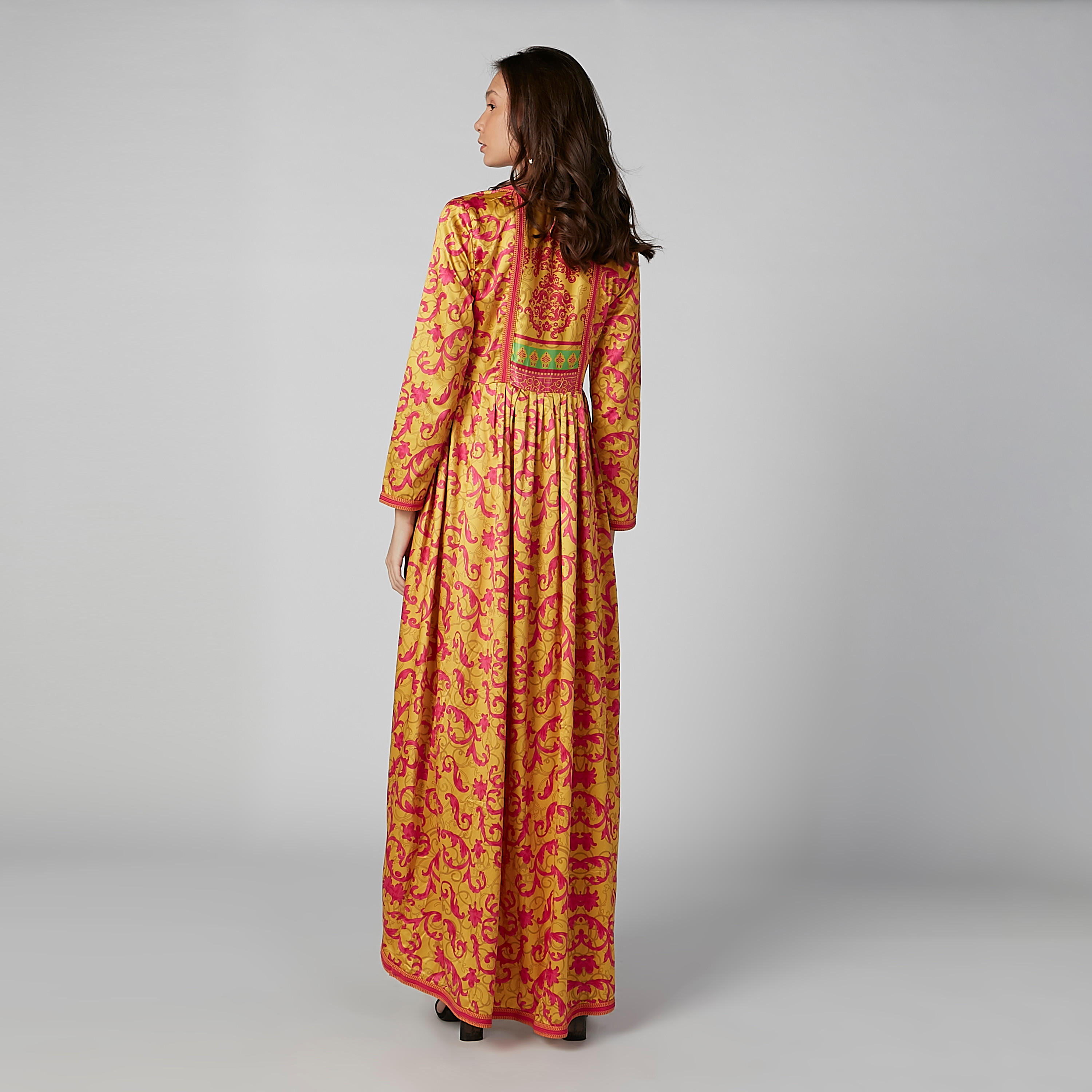 فستان إيه لاين طويل بأكمام طويلة وطبعات-women-clothing-dresses-image-4
