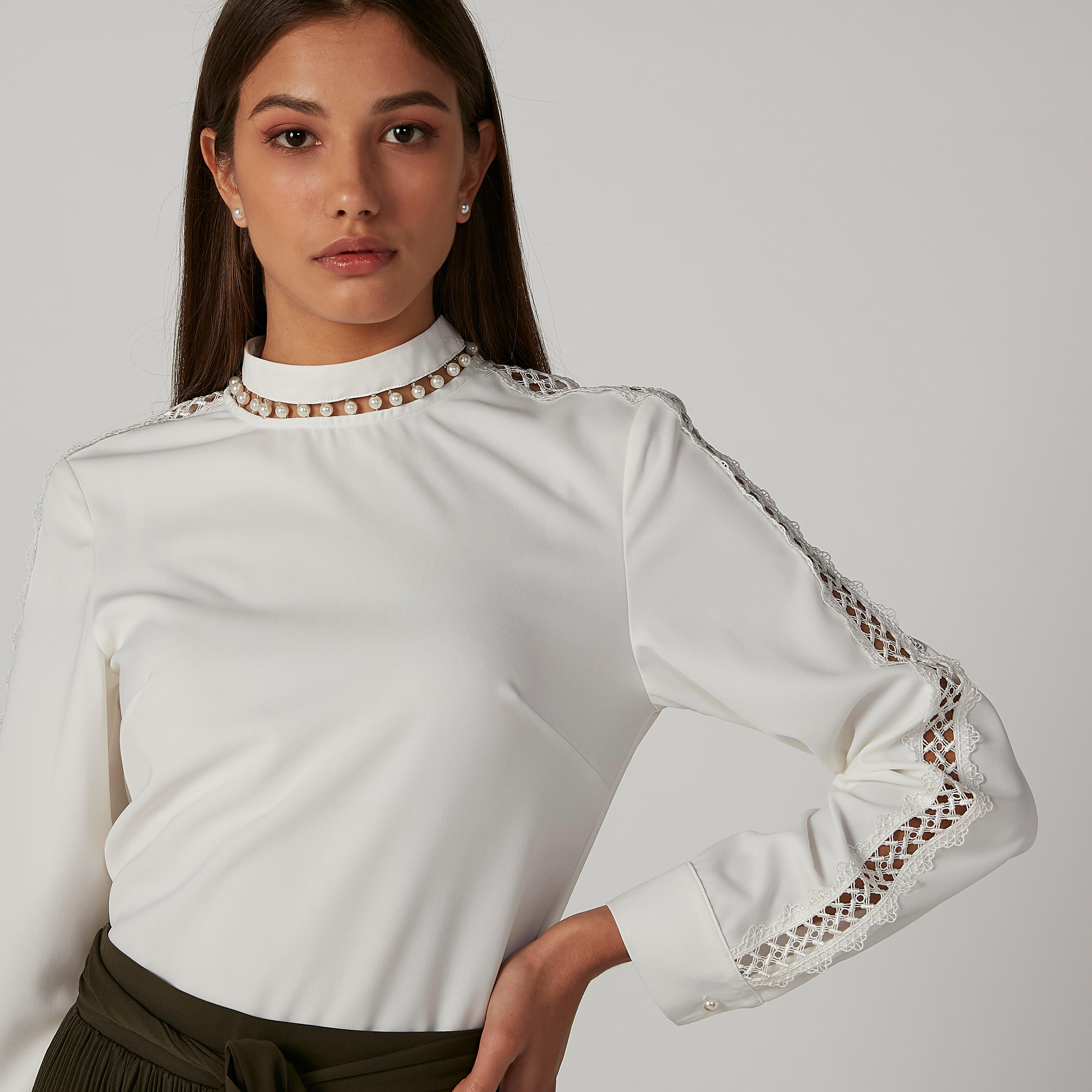 Embellished Top with High Neck and Long Sleeves-women-clothing-shirtsandblouses-blouses-image-6