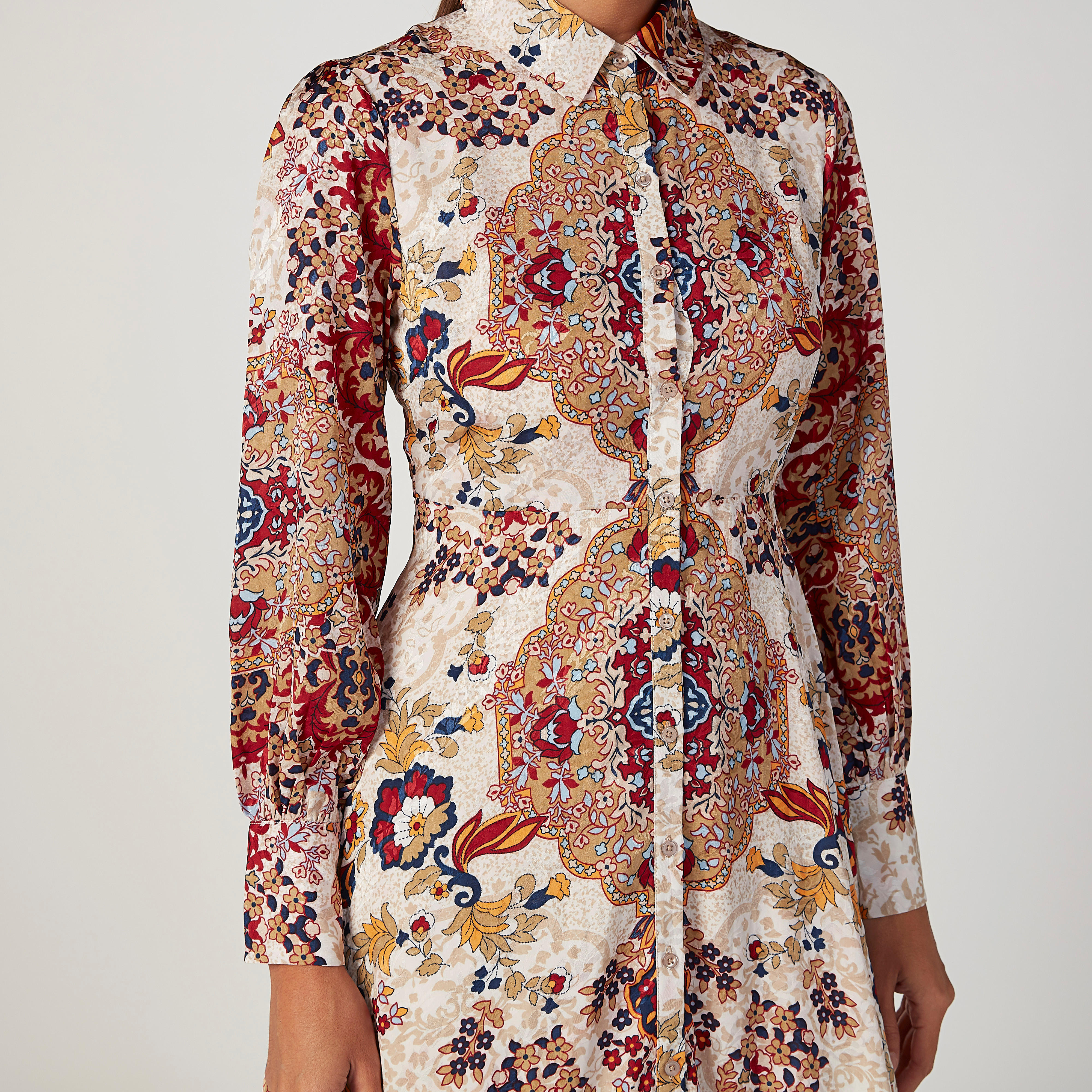 فستان مستدام طويل إيه لاين بأكمام طويلة وطبعات-women-clothing-dresses-image-3