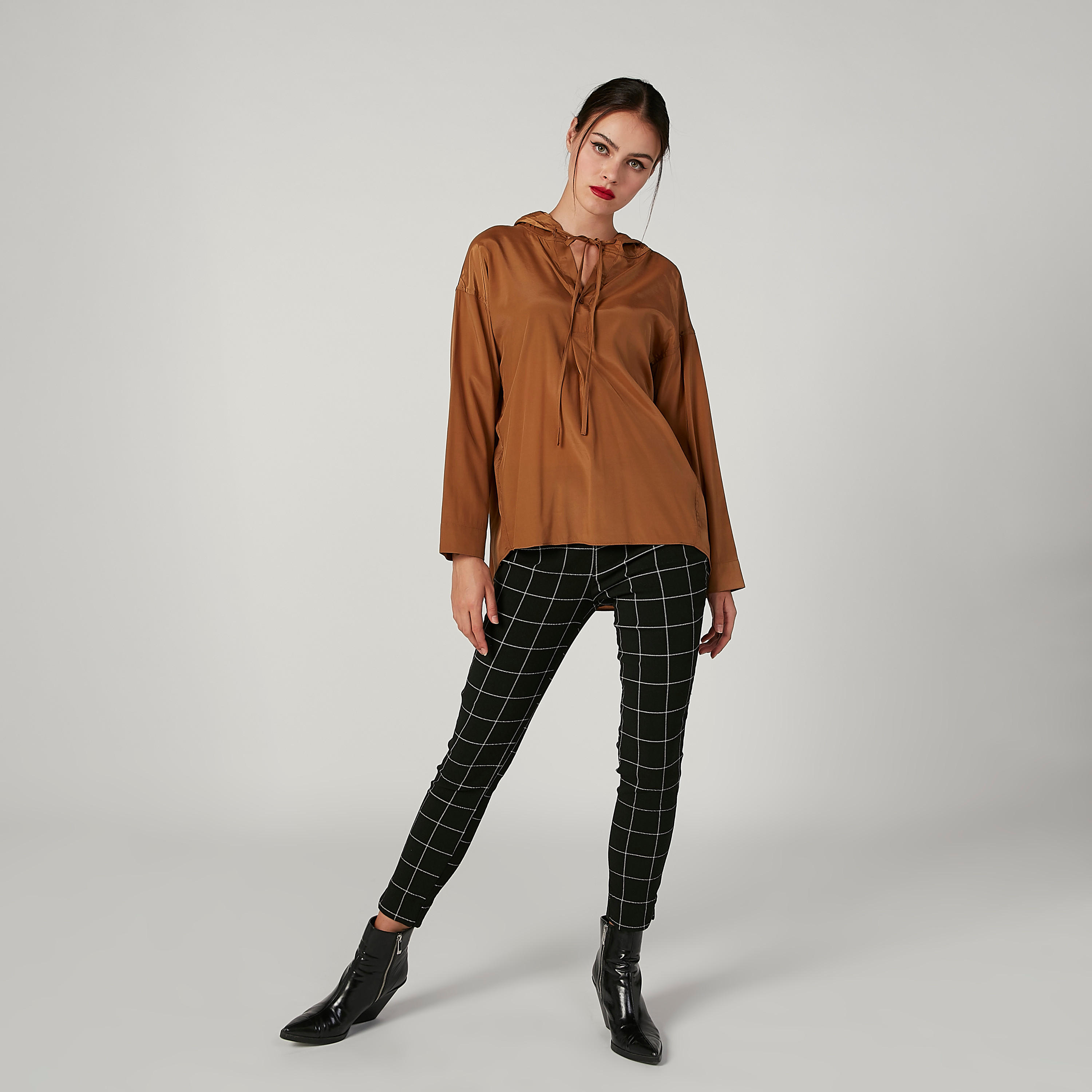 Plain Top with Long Sleeves and Hood-women-clothing-shirtsandblouses-blouses-image-2