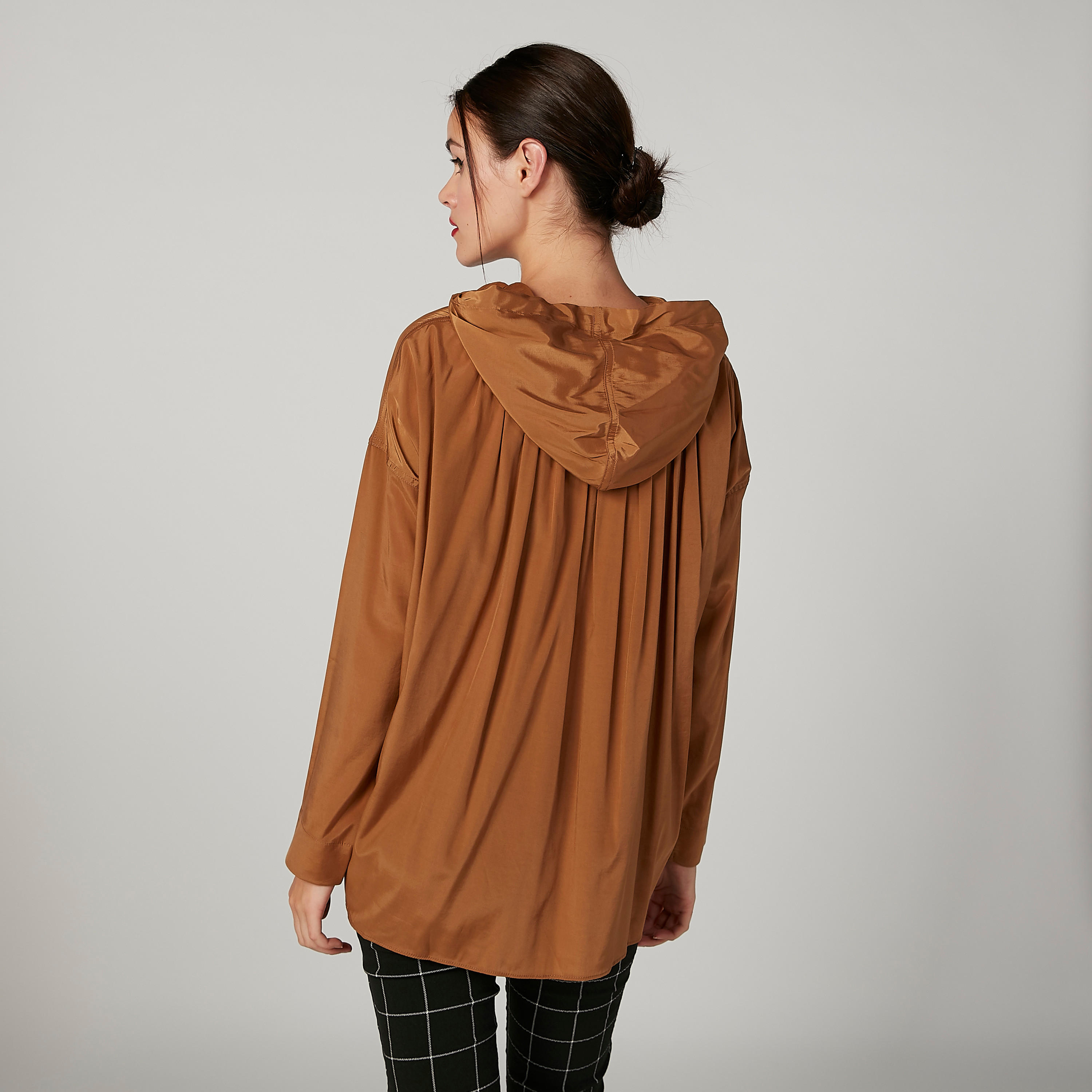 Plain Top with Long Sleeves and Hood-women-clothing-shirtsandblouses-blouses-image-4