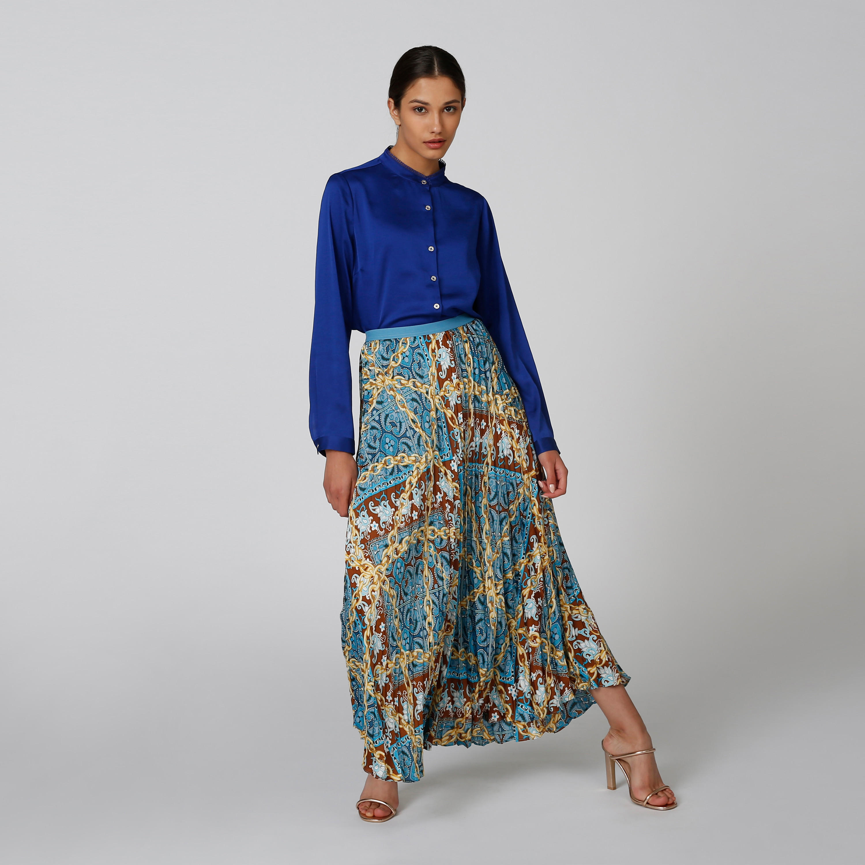قميص سادة بياقة ماندارين وأكمام طويلة-women-clothing-shirtsandblouses-shirts-image-3