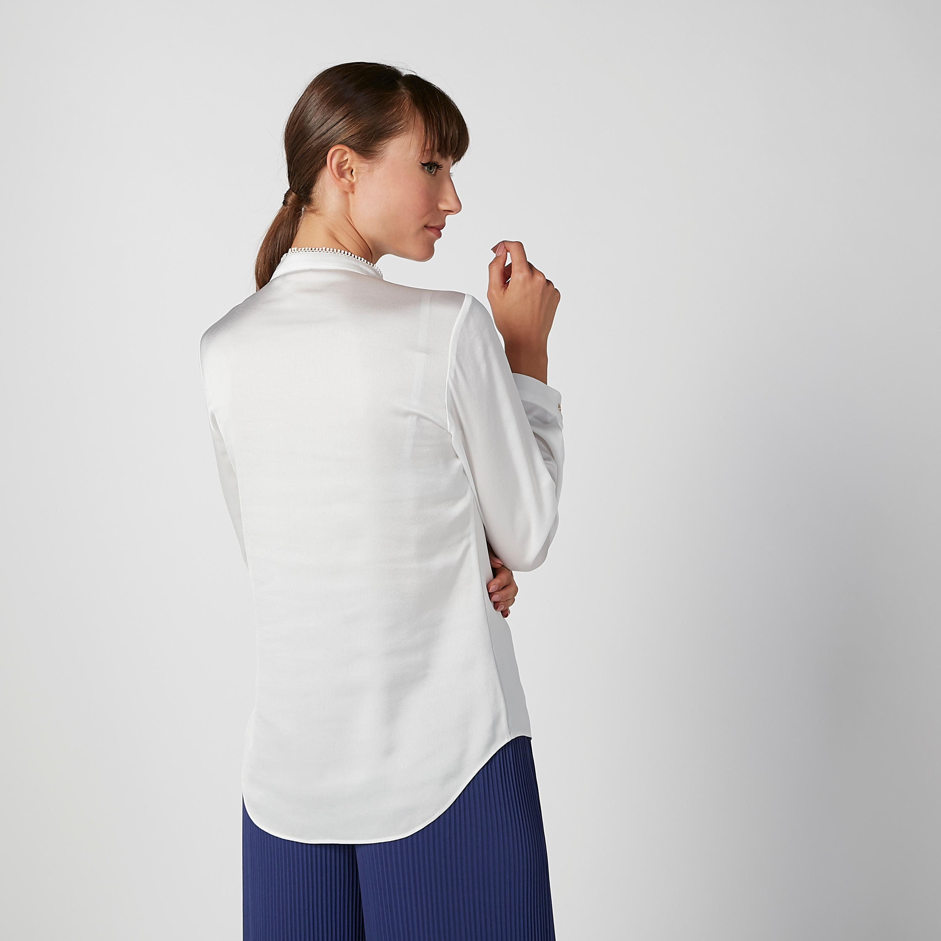 قميص سادة بياقة ماندارين وأكمام طويلة-women-clothing-shirtsandblouses-shirts-image-4