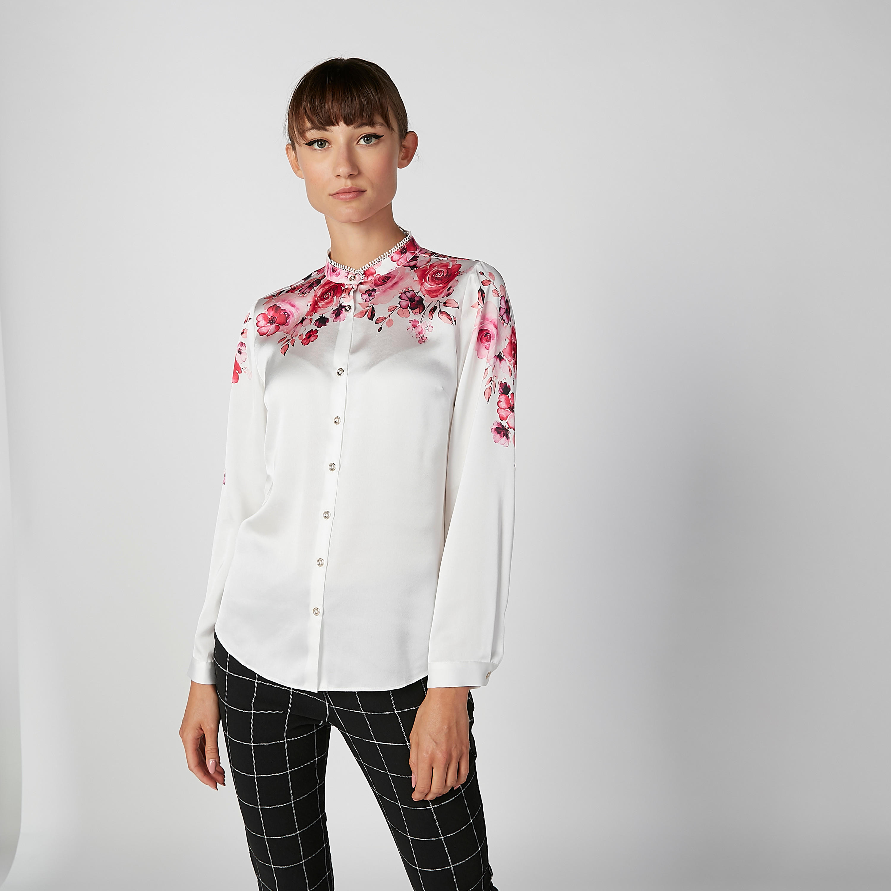 قميص مستدام بأكمام طويلة وأزرار غير مرئية وطبعات -women-clothing-shirtsandblouses-shirts-image-3