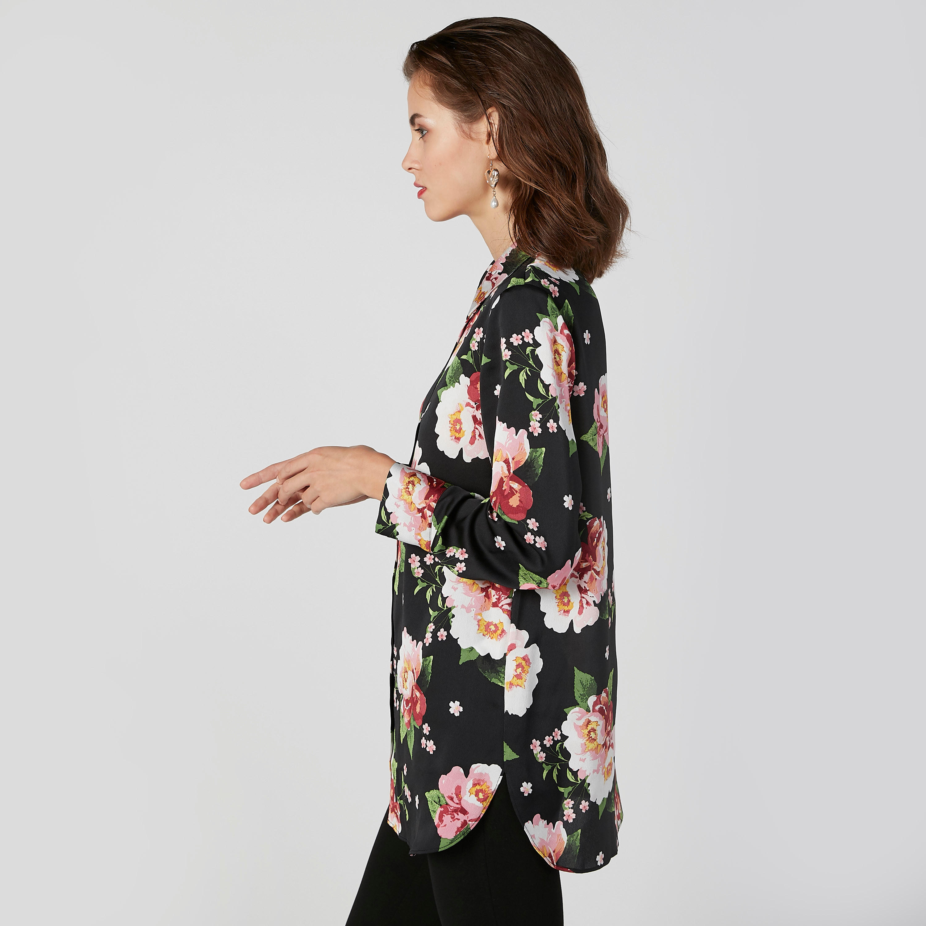 قميص بياقة عاديّة وأكمام طويلة وطبعات زهرية-women-clothing-shirtsandblouses-shirts-image-3