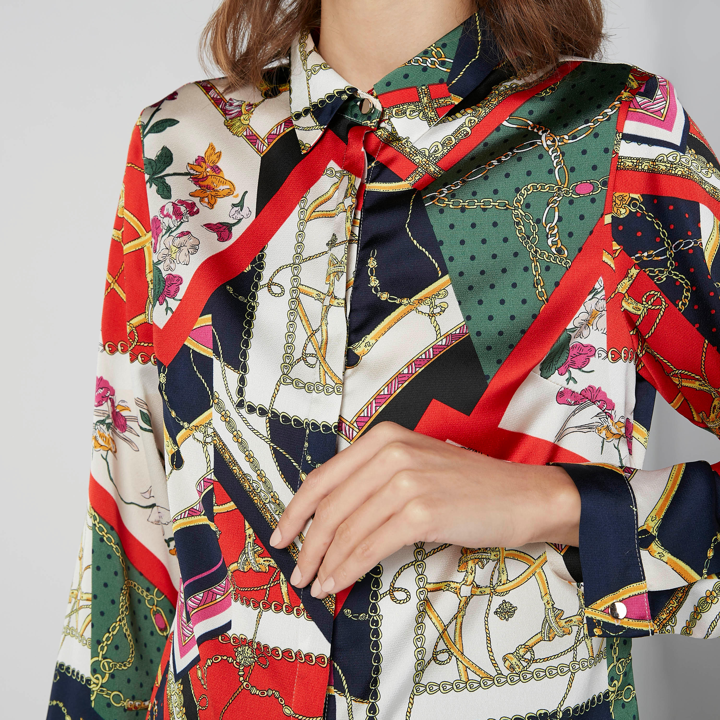 قميص بأكمام طويلة وأزرار مخفيّة وطبعات-women-clothing-shirtsandblouses-shirts-image-3