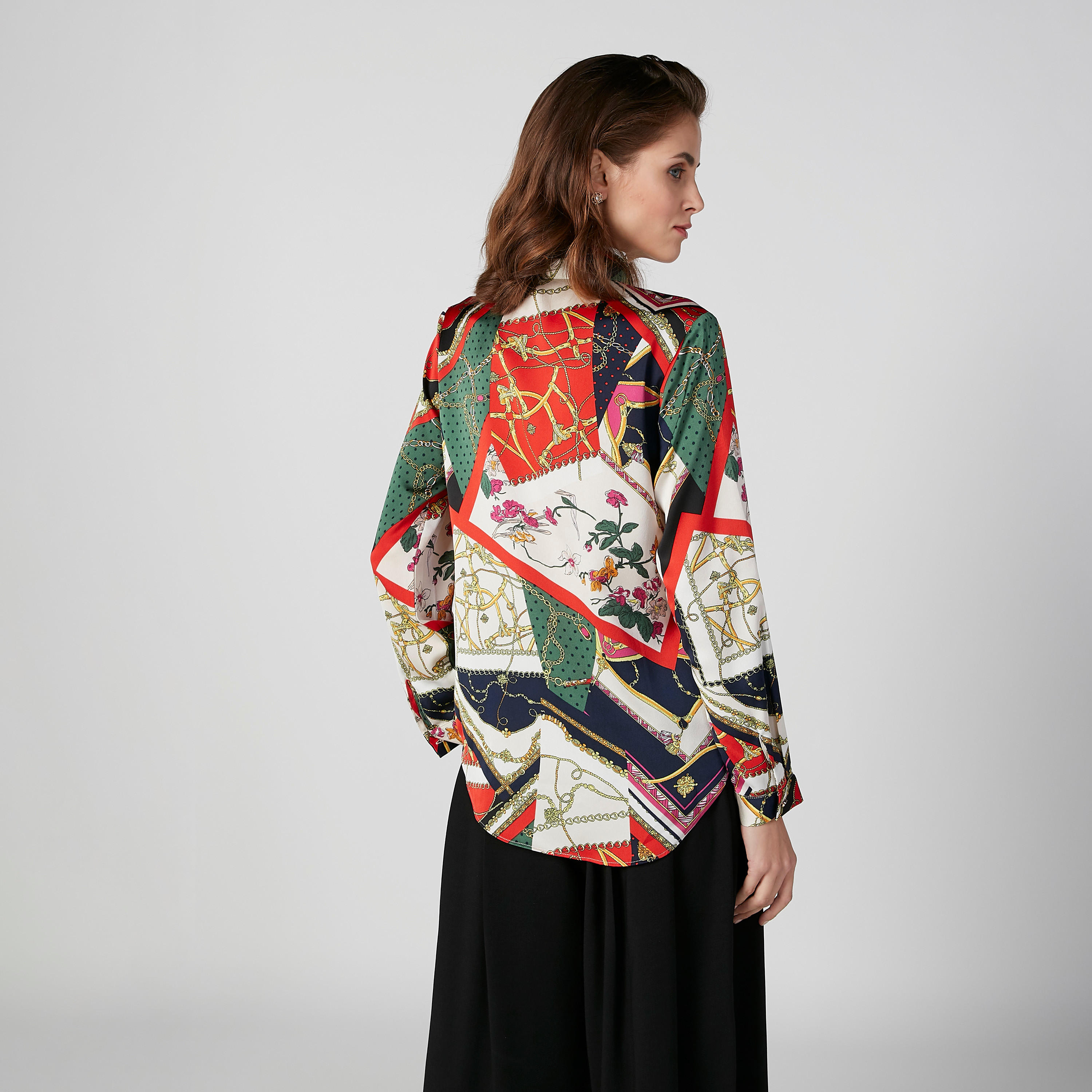 قميص بأكمام طويلة وأزرار مخفيّة وطبعات-women-clothing-shirtsandblouses-shirts-image-2
