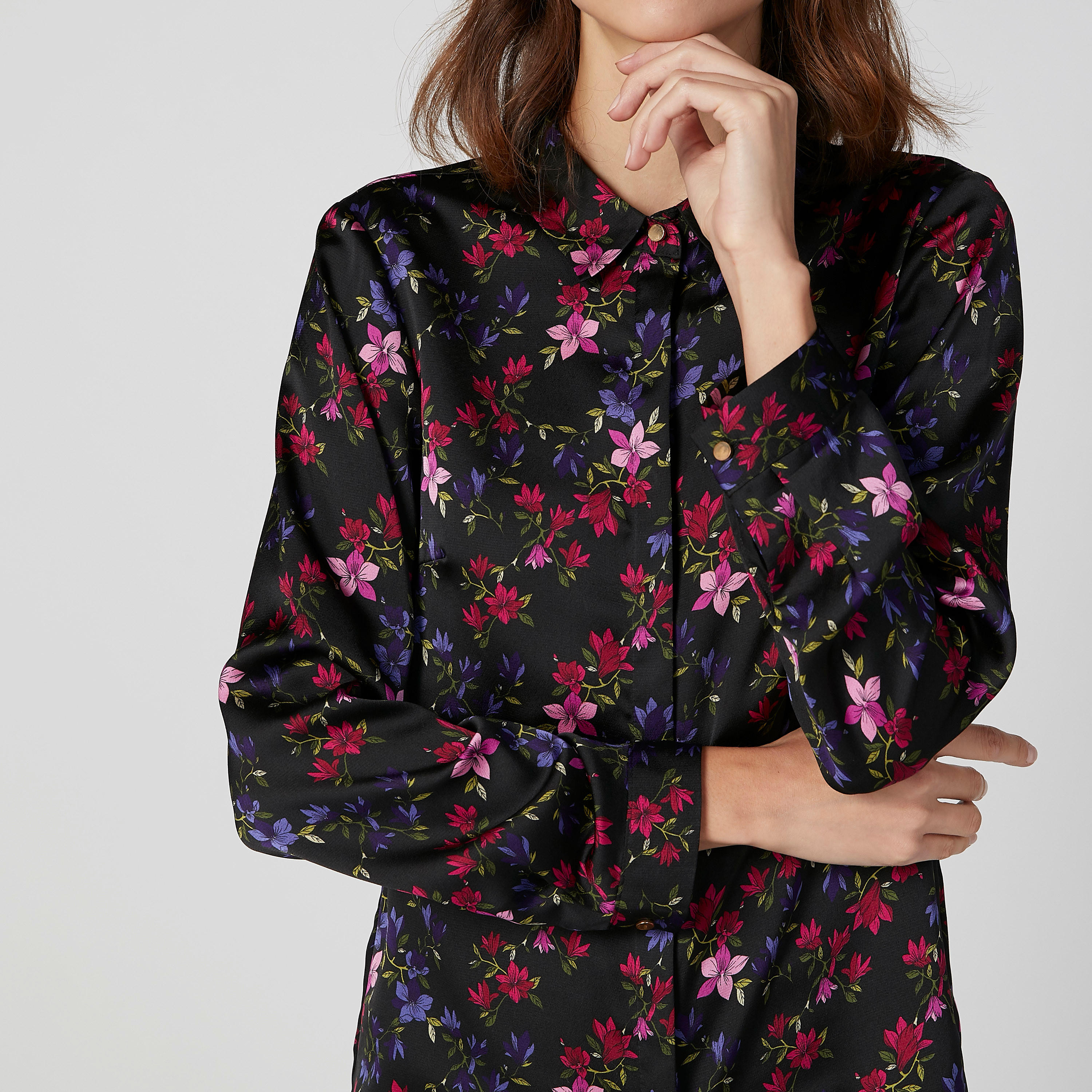 Printed Shirt with Long Sleeves and Concealed Placket-women-clothing-shirtsandblouses-shirts-image-3