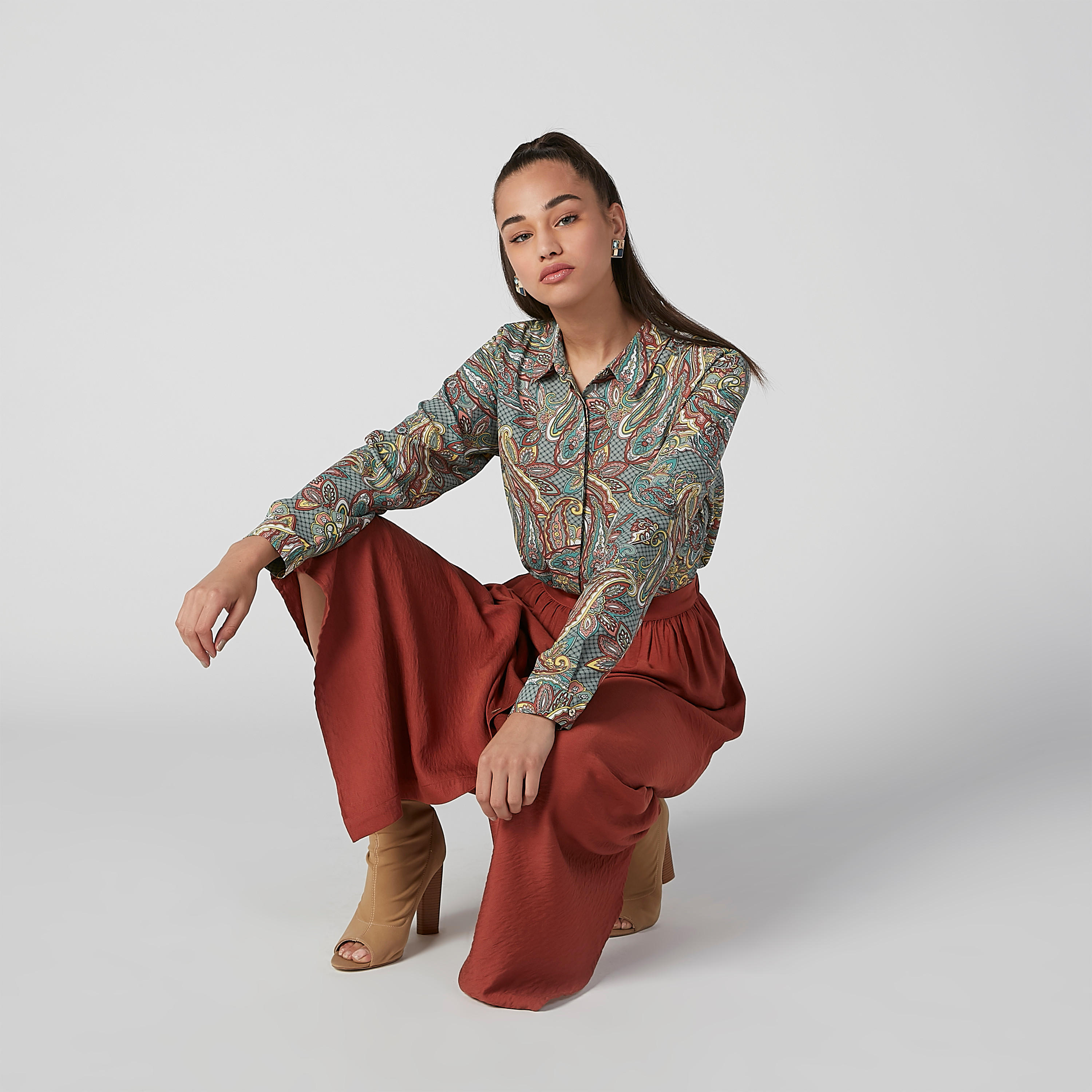 Printed Shirt with Long Sleeves and Complete Placket-women-clothing-shirtsandblouses-shirts-image-3