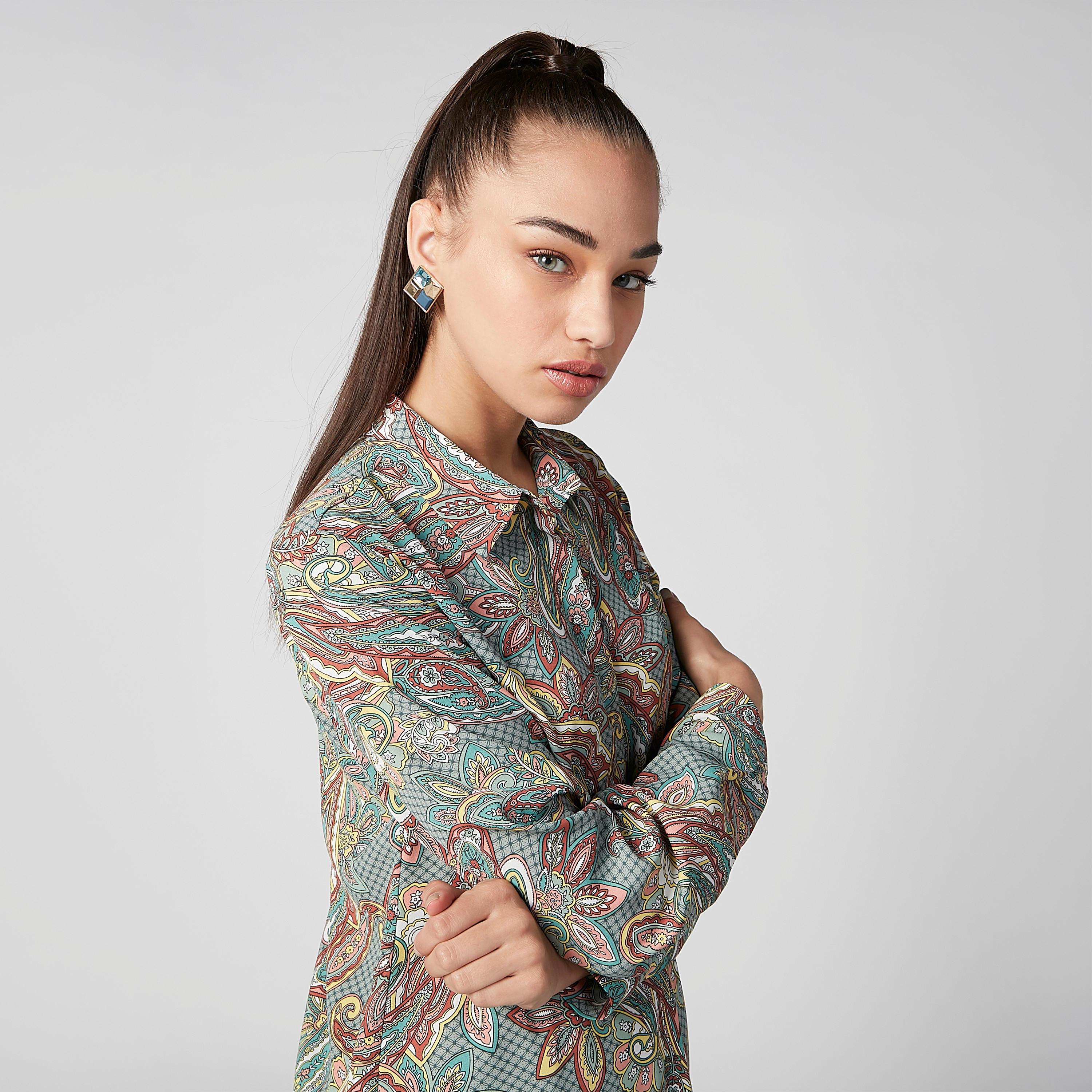 Printed Shirt with Long Sleeves and Complete Placket-women-clothing-shirtsandblouses-shirts-image-4