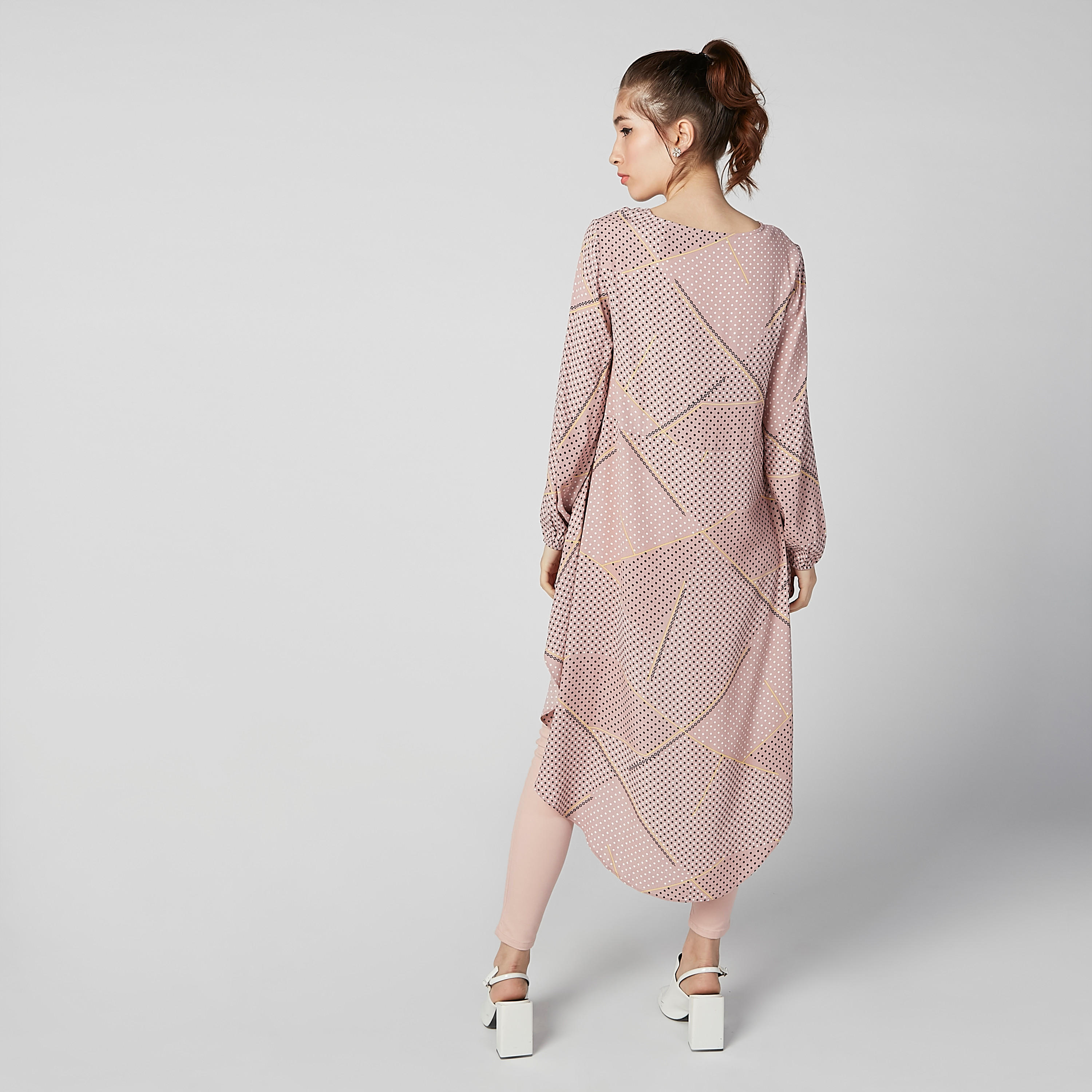Printed Top with Long Sleeves and High Low Hem-women-clothing-shirtsandblouses-blouses-image-4
