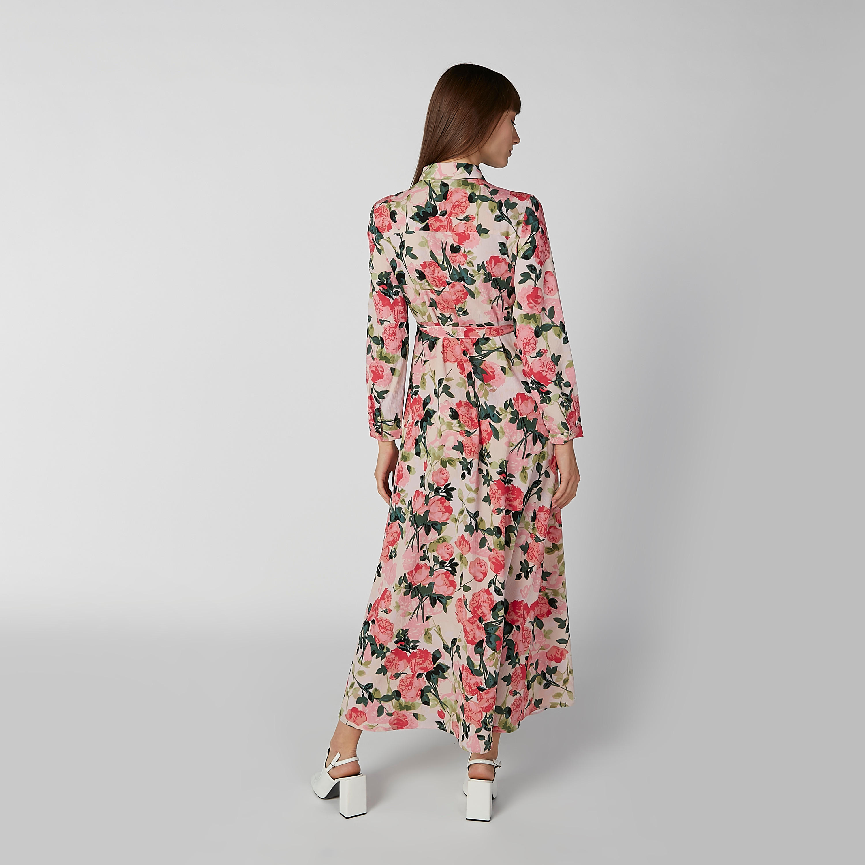 فستان قميص ماكسي بأكمام طويلة وأربطة وطبعات-women-clothing-dresses-image-5