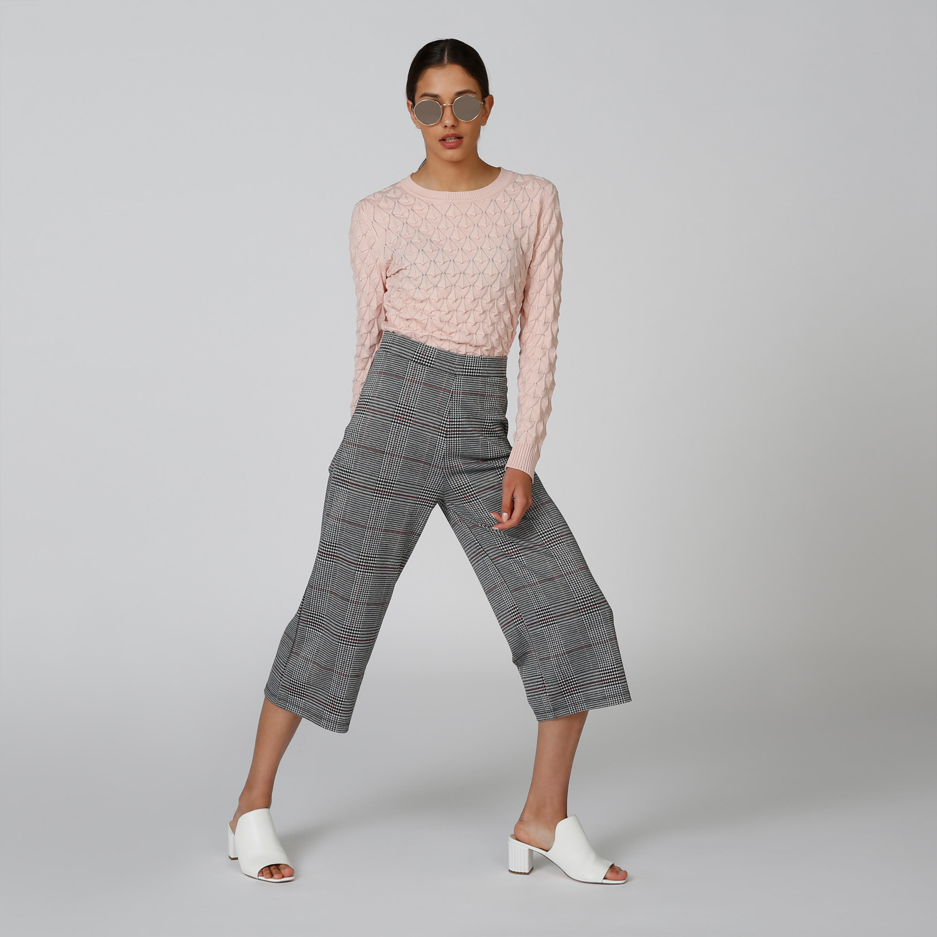 كنزة مبطّنة بياقة مستديرة وأكمام طويلة-women-clothing-cardigansandjumpers-jumpers-image-3