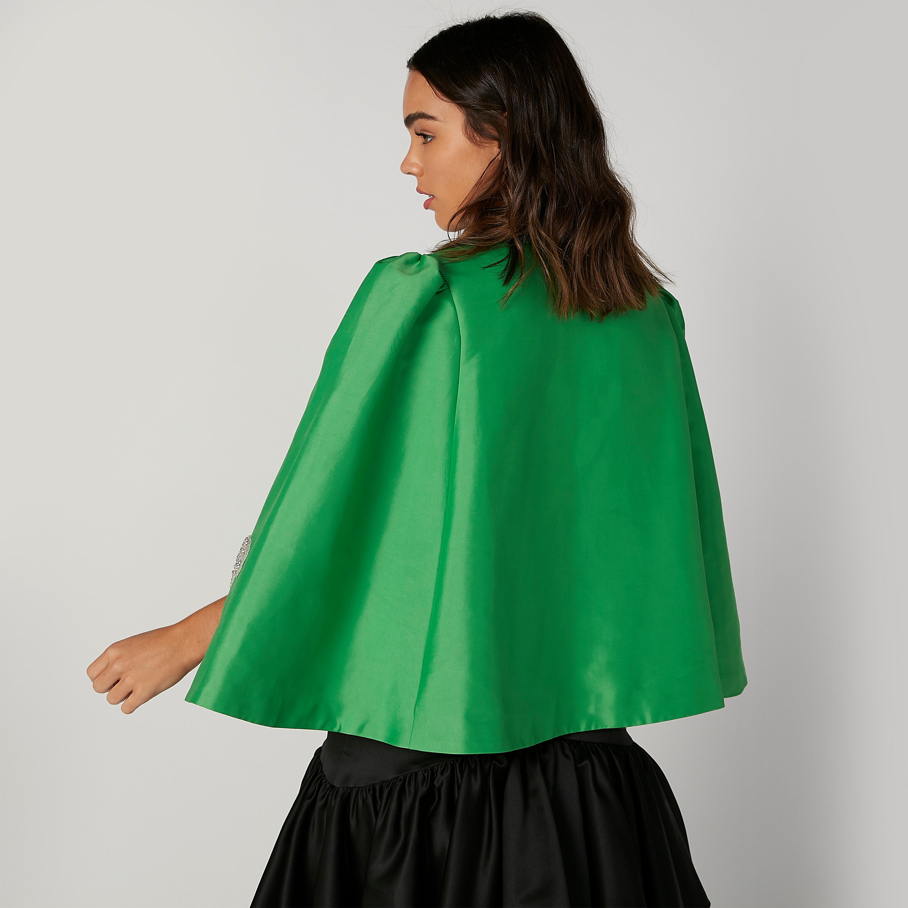 Embellished Cape Jacket with Side Slits-women-winterwear-coatsandjackets-jackets-image-3
