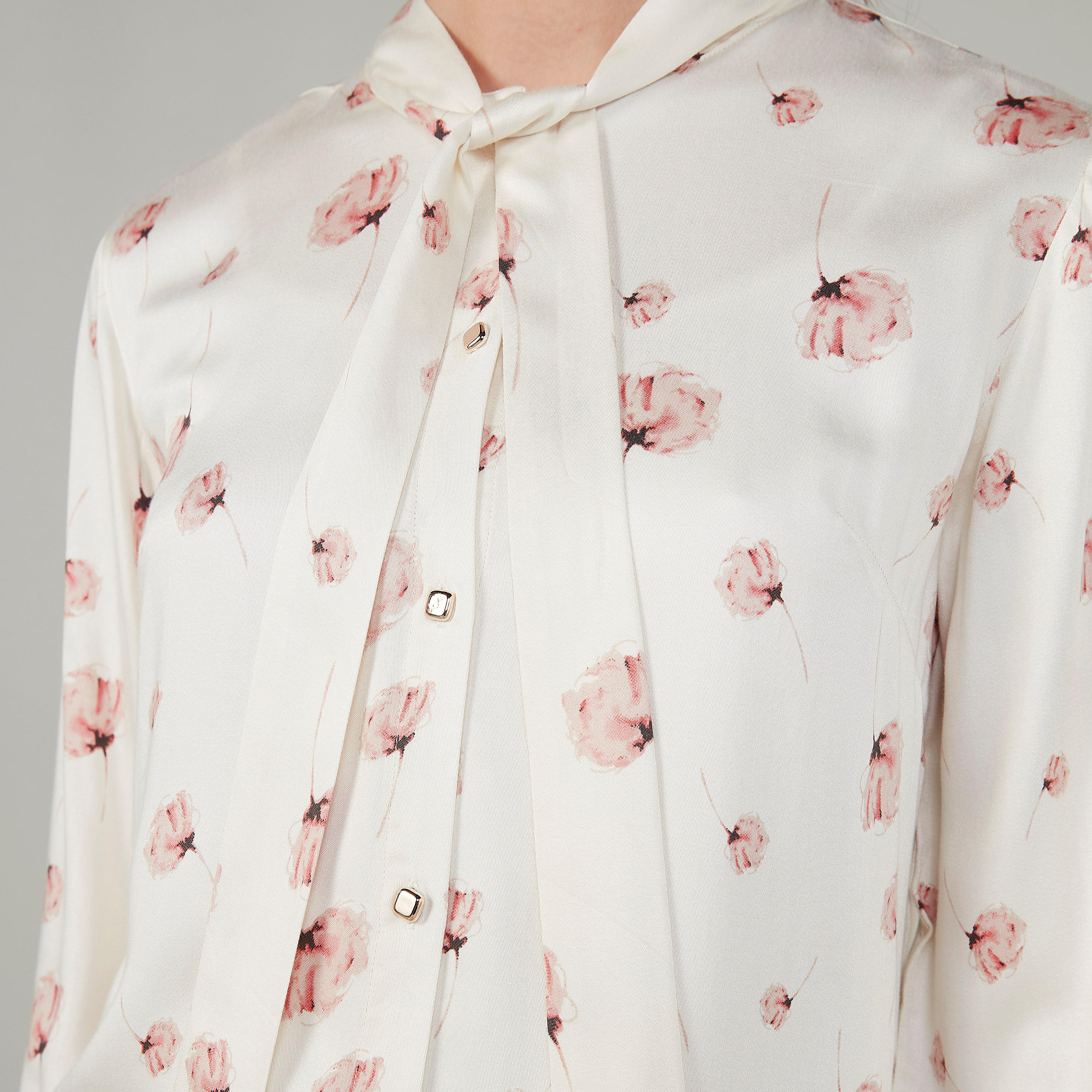 بلوزة بأكمام طويلة وربطة عنق وطبعات-women-clothing-shirtsandblouses-blouses-image-2