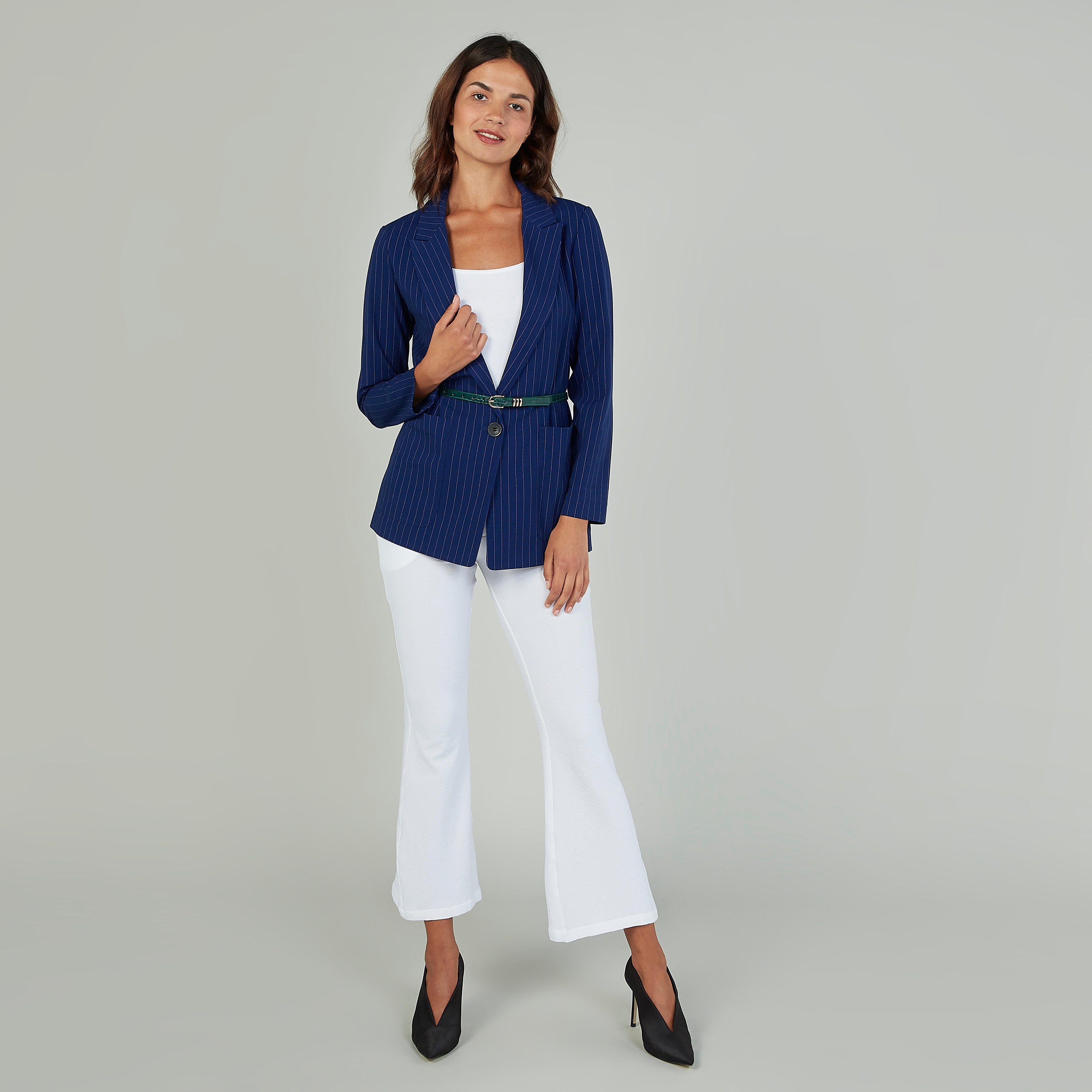 جاكيت مقلّم بأكمام طويلة-women-clothing-coatsandjackets-blazers-image-2
