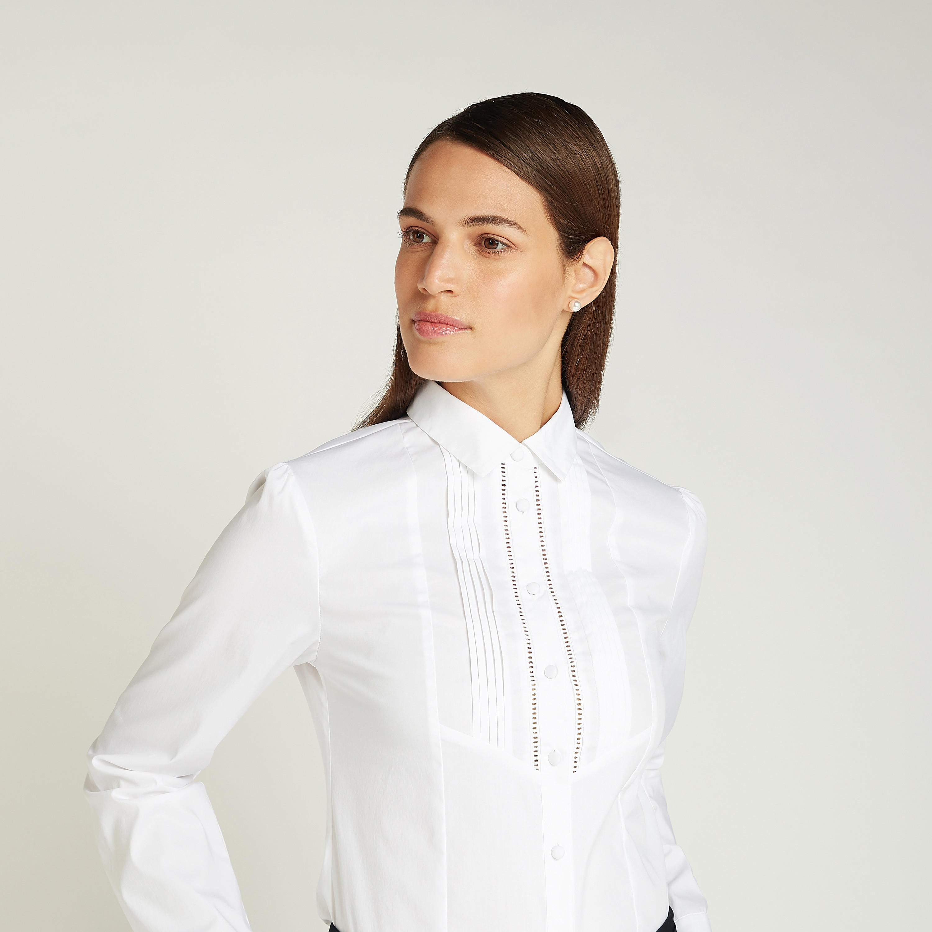 قميص بارز الملمس بياقة عاديّة وأكمام طويلة-women-clothing-shirtsandblouses-shirts-image-3