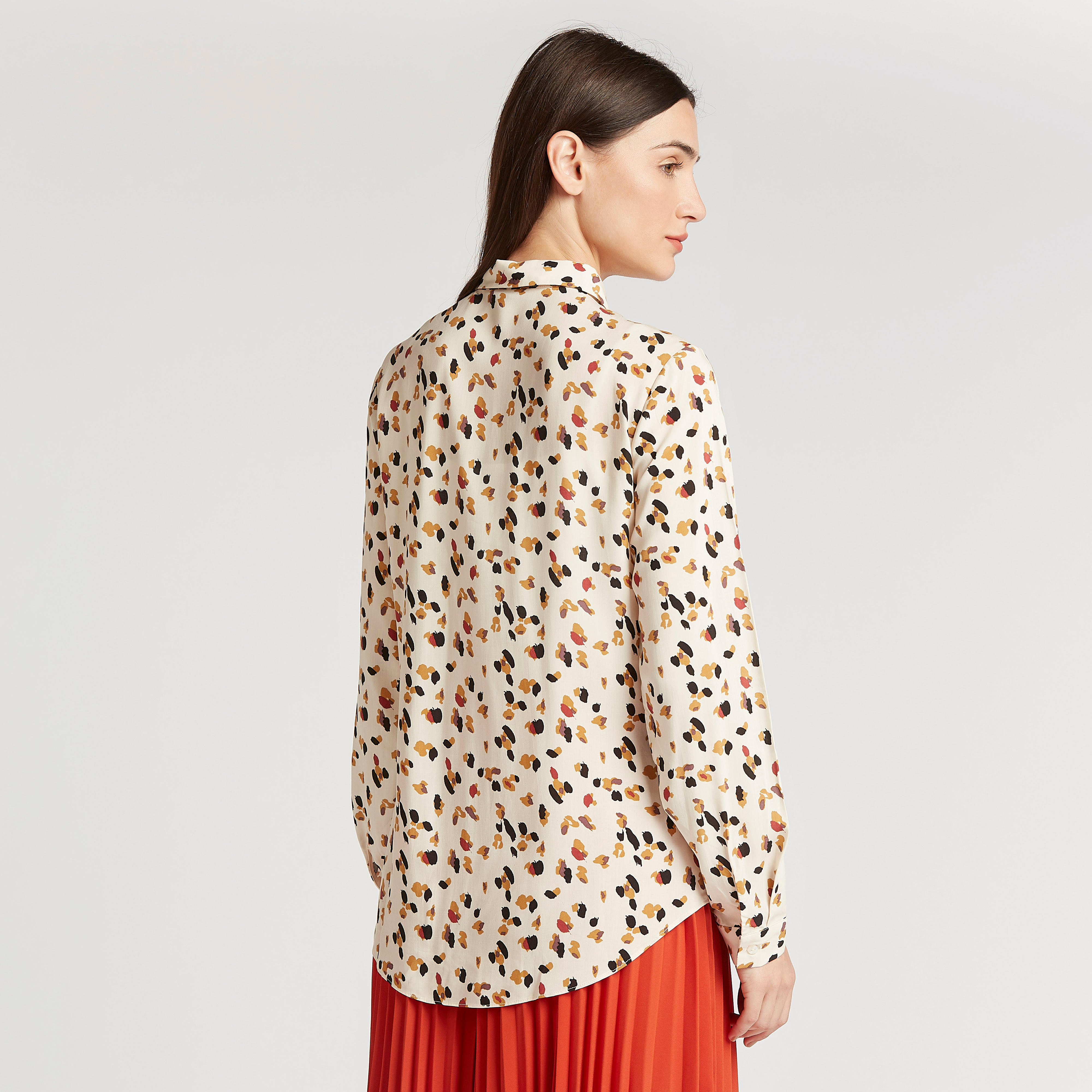 قميص بطبعات وأكمام طويلة ووصلة أزرار-women-clothing-shirtsandblouses-shirts-image-4