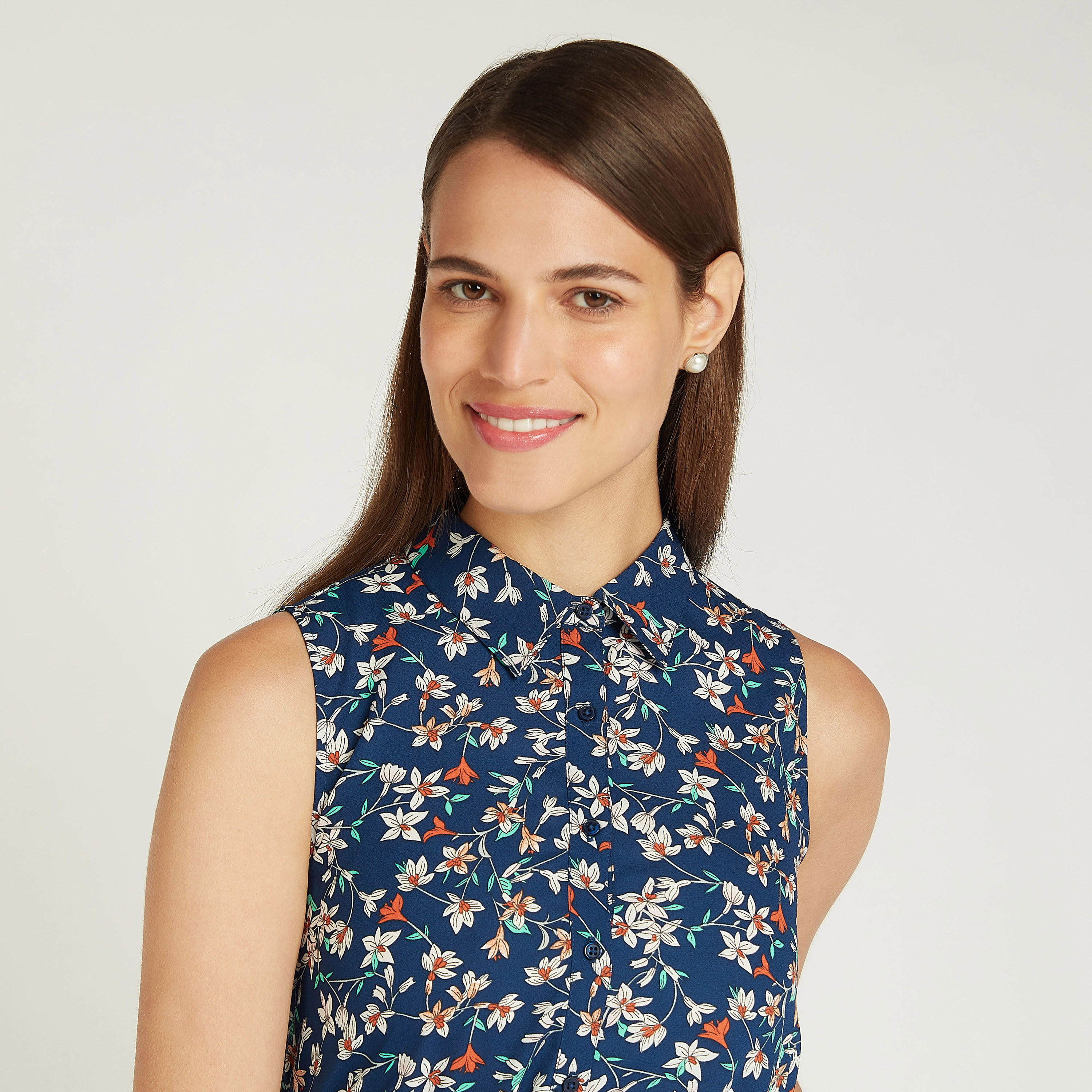 قميص دون أكمام بياقة عادية بطبعات-women-clothing-shirtsandblouses-shirts-image-3