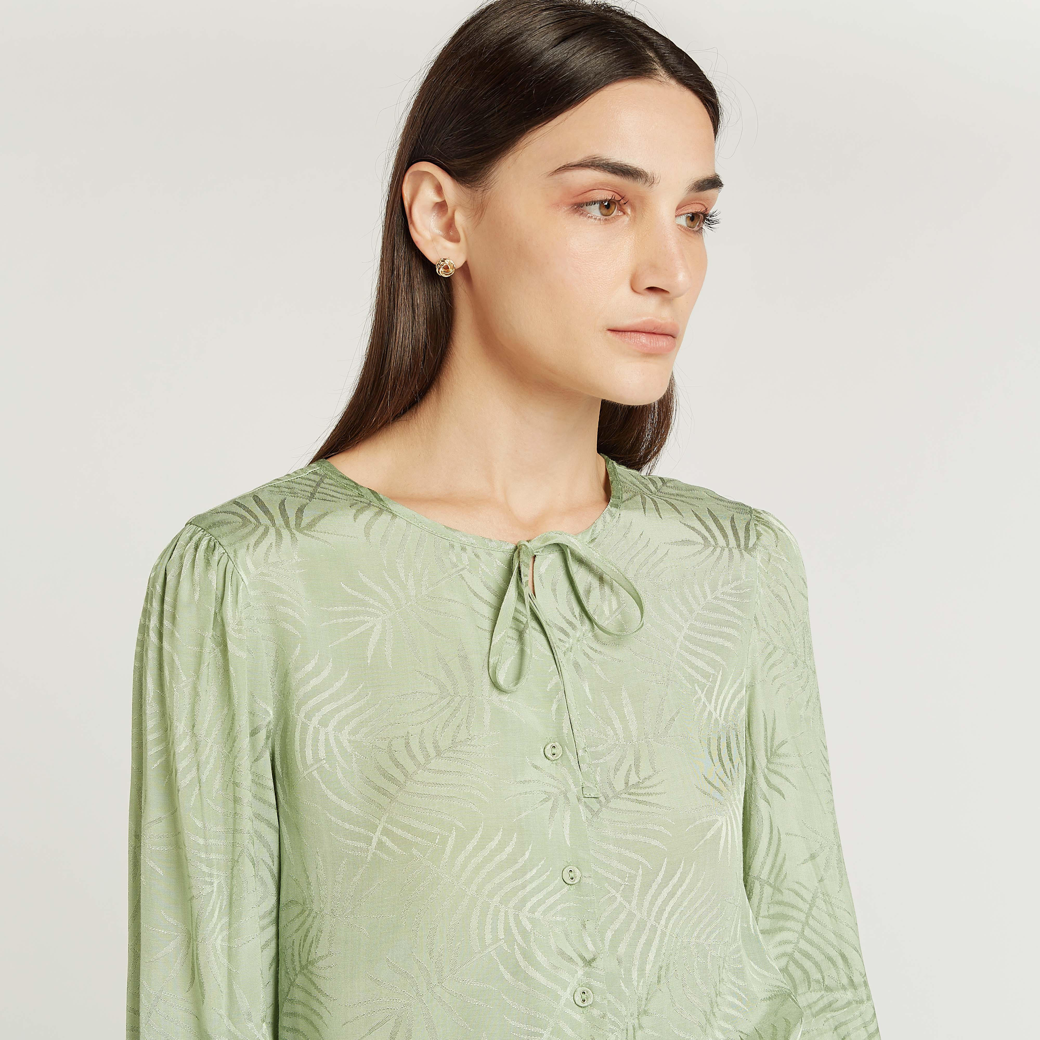 بلوزة بأكمام طويلة وأربطة وطبعات-women-clothing-shirtsandblouses-blouses-image-3