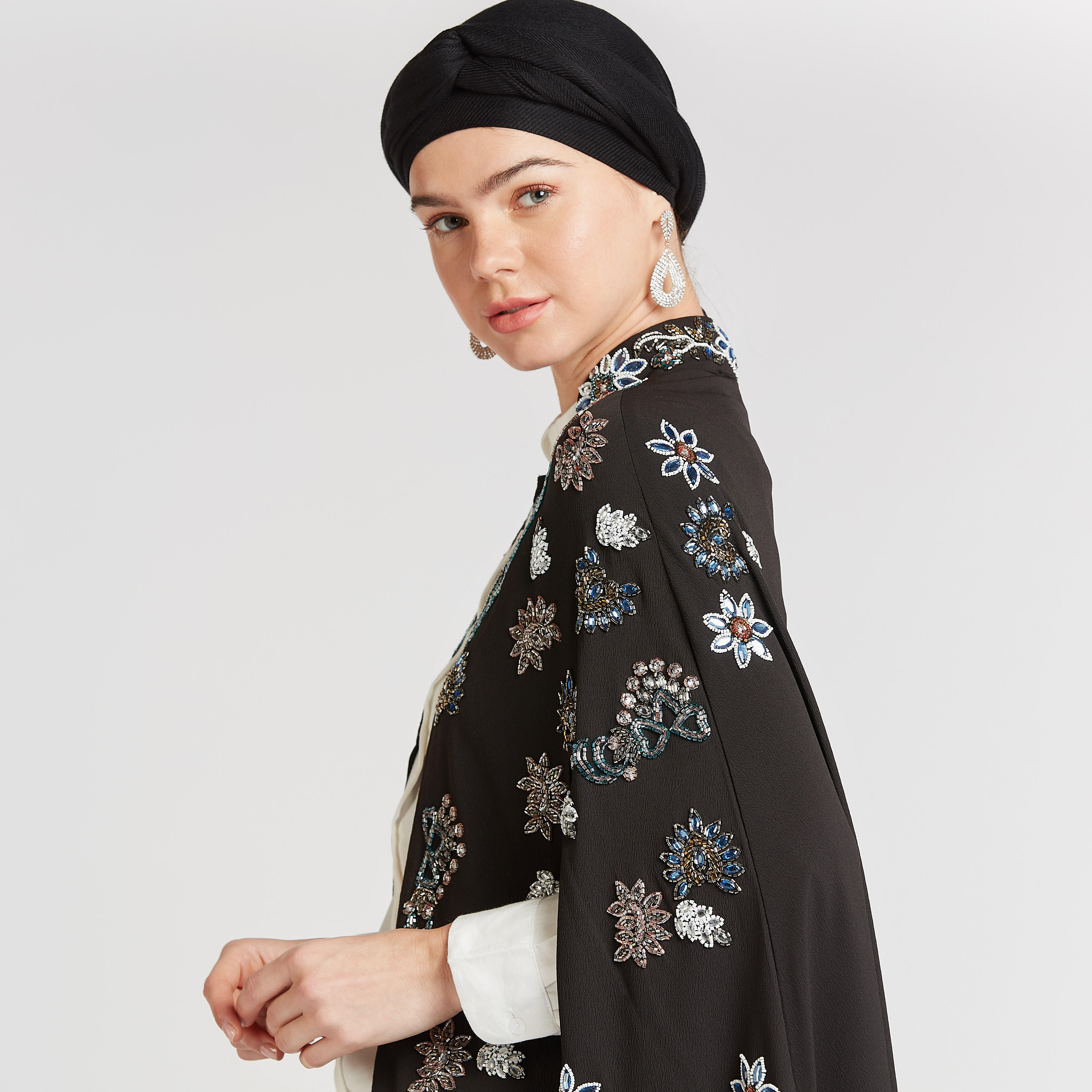 جاكيت مزيّن بأكمام كاب-women-winterwear-coatsandjackets-jackets-image-4