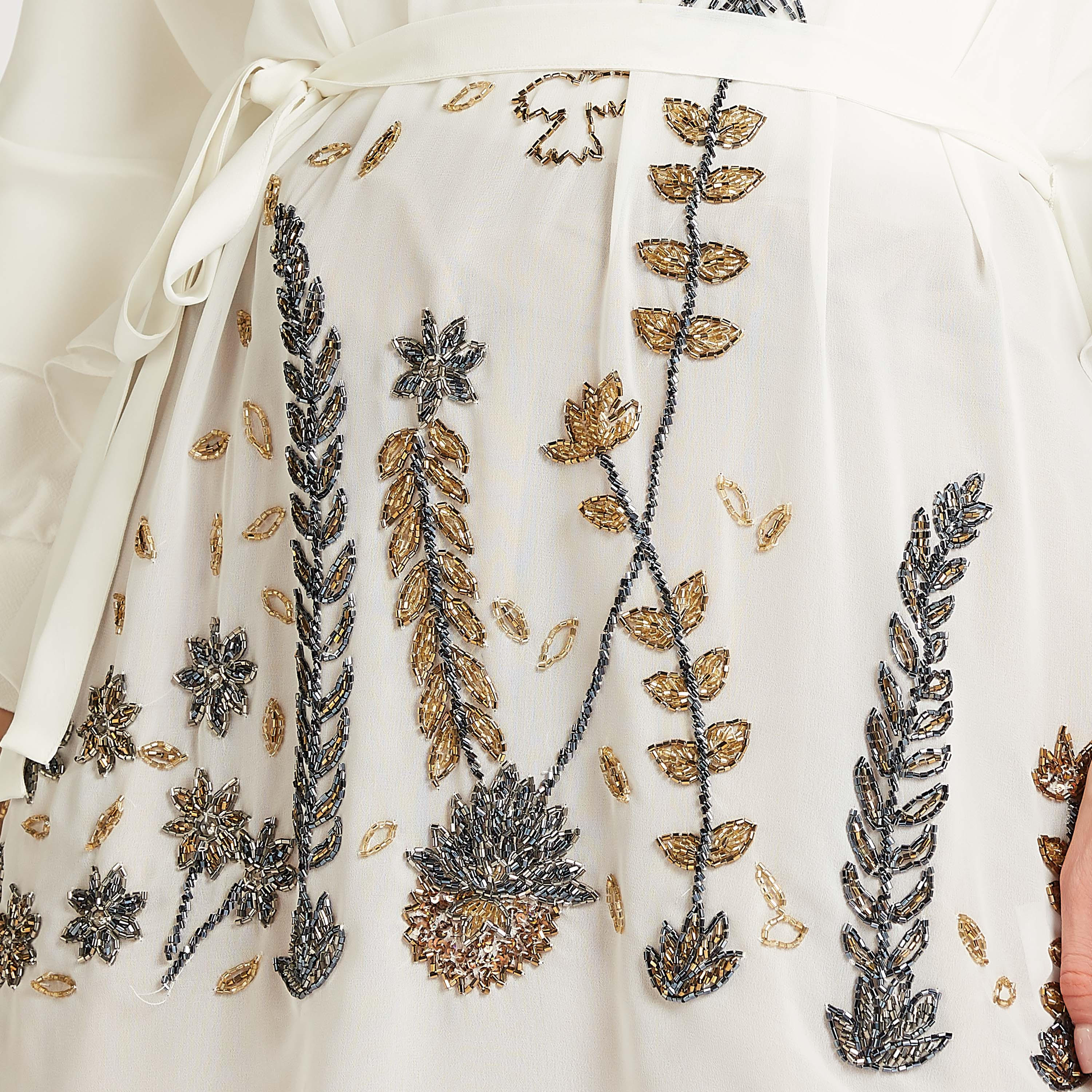 تونيك مزيَن بياقة V وأكمام بيشوب-women-clothing-shirtsandblouses-blouses-image-3