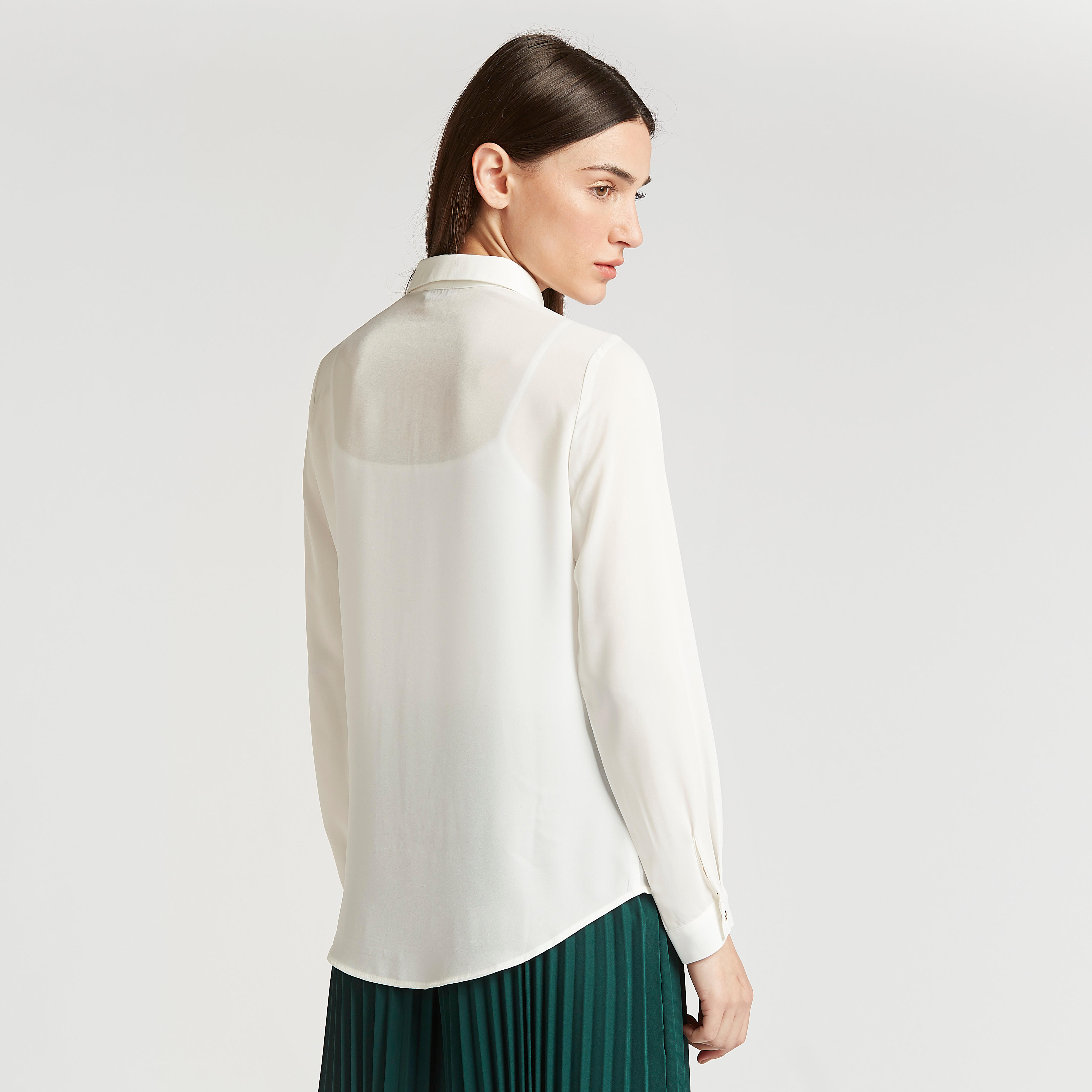 قميص سادة بأكمام طويلة ووصلة أزرار مخفيّة-women-clothing-shirtsandblouses-shirts-image-1
