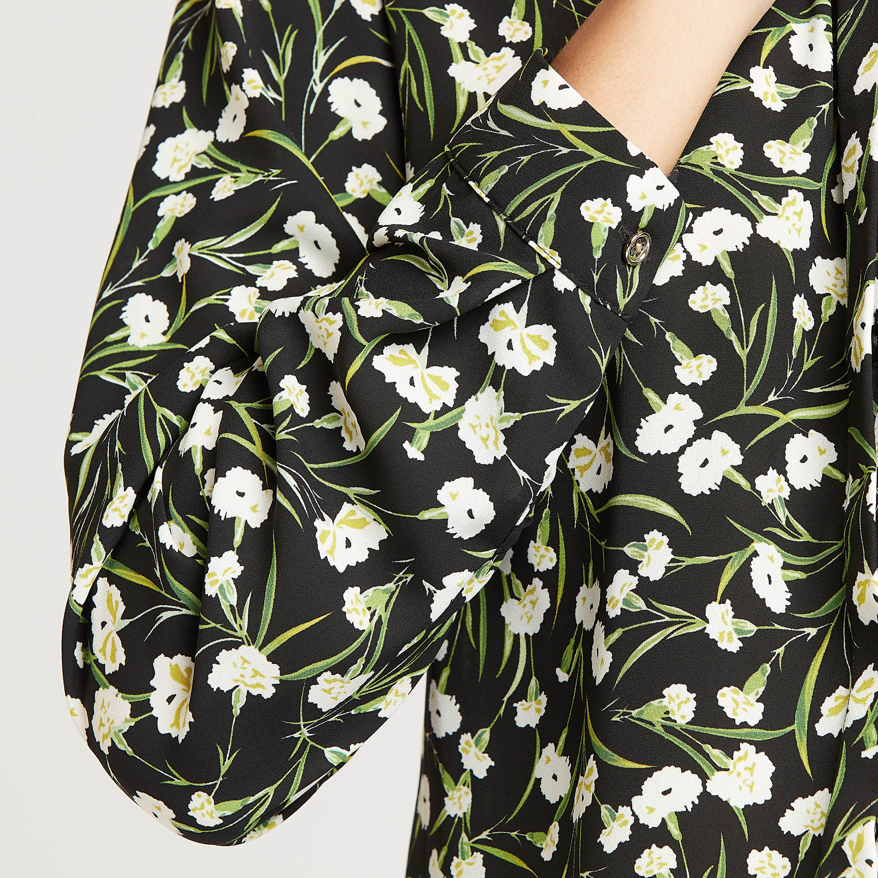 Floral Print Top with Long Sleeves and Spread Collar-women-clothing-shirtsandblouses-blouses-image-3