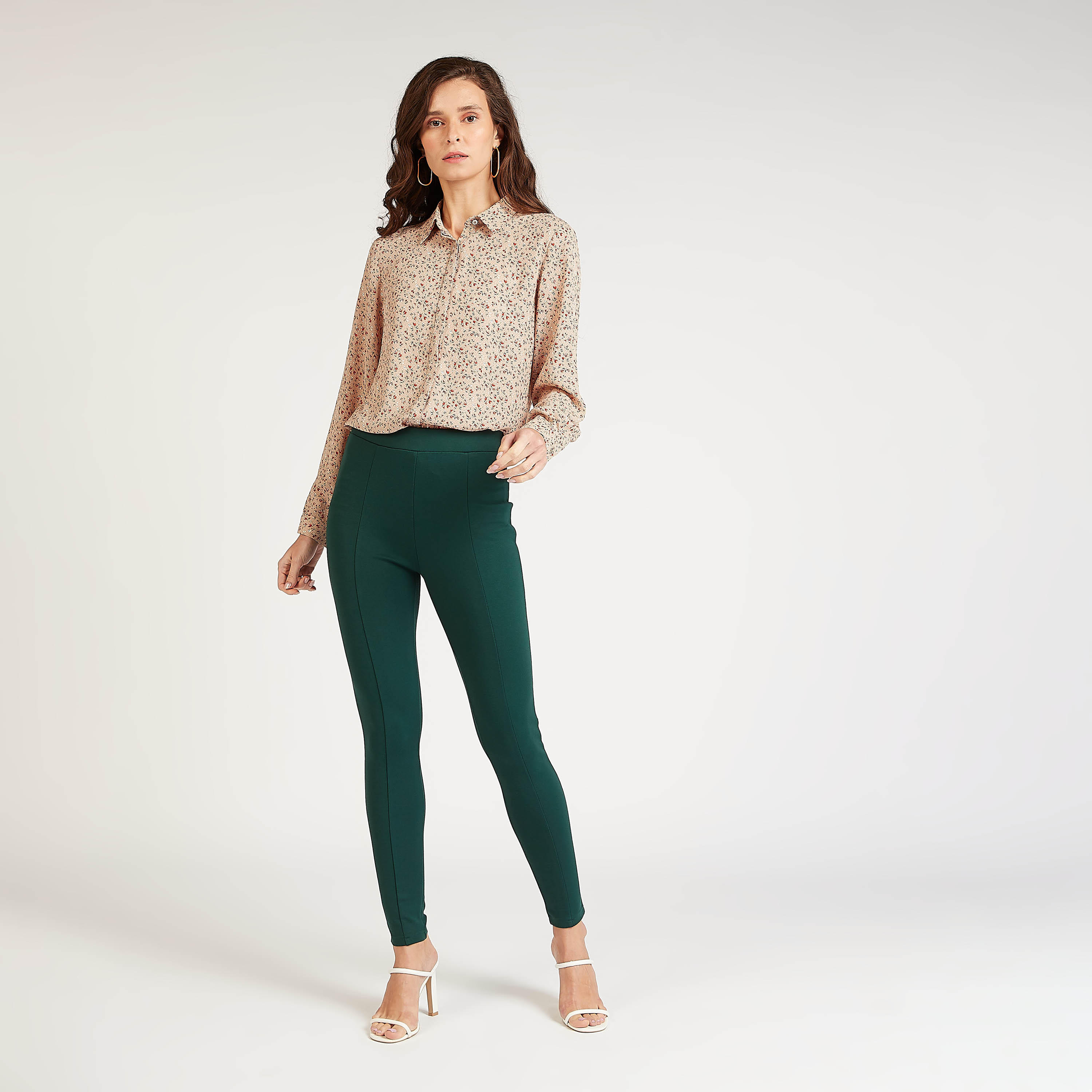 قميص بطبعات أزهار وياقة عادية وأكمام طويلة-women-clothing-shirtsandblouses-shirts-image-2