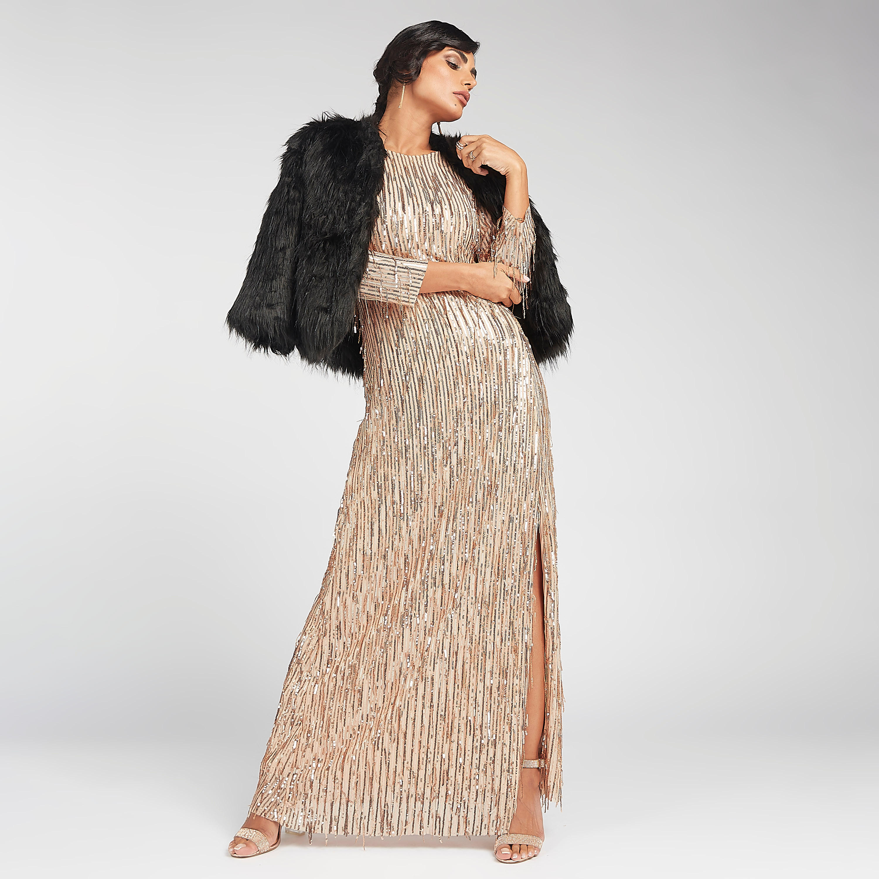 جاكيت بأكمام 3/4 وتفاصيل ناعمة-women-winterwear-coatsandjackets-jackets-image-3