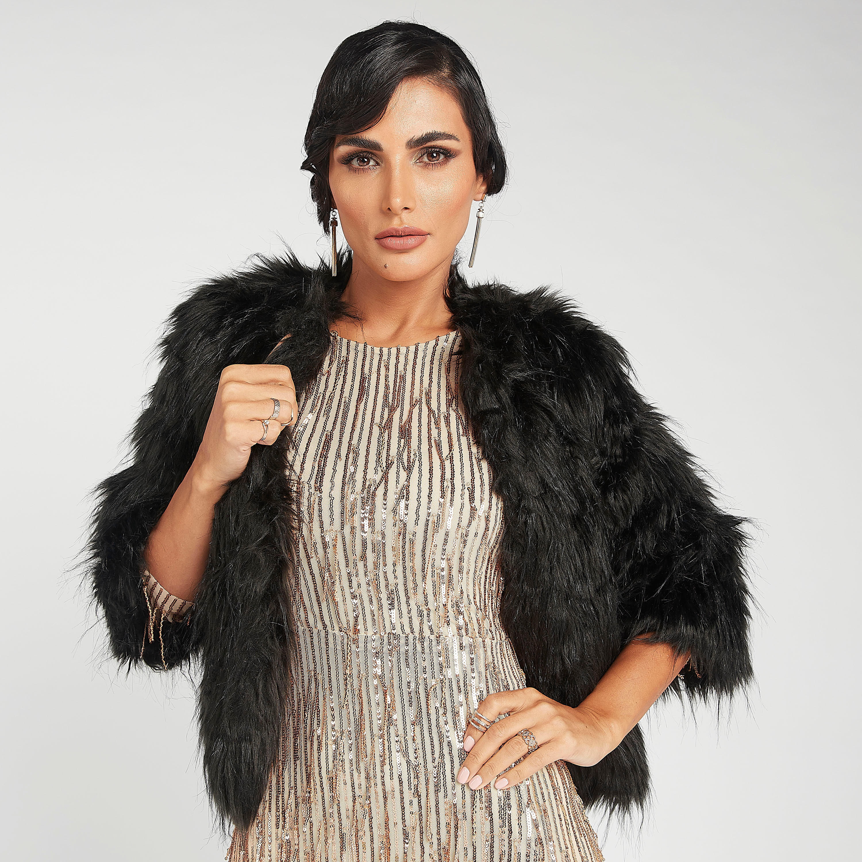 جاكيت بأكمام 3/4 وتفاصيل ناعمة-women-winterwear-coatsandjackets-jackets-image-7