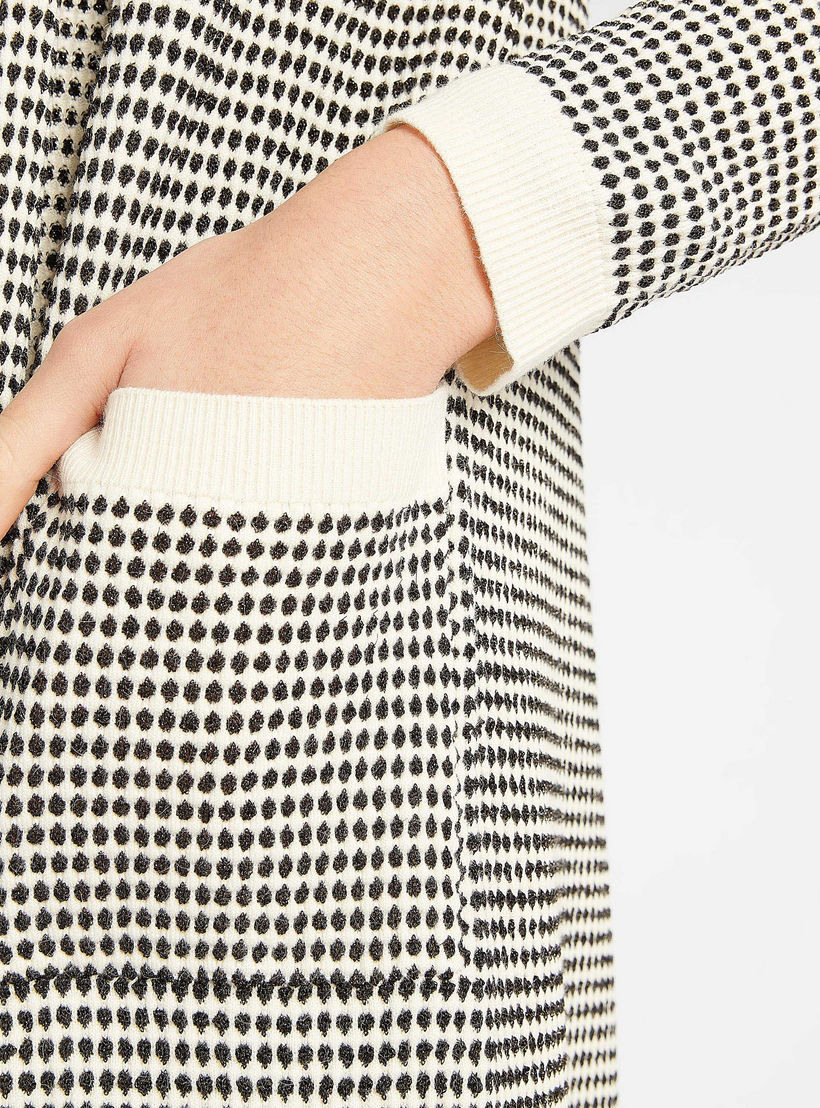 Textured Longline Cardigan with Pockets and Shawl Neck-women-winterwear-coatsandjackets-jackets-image-5