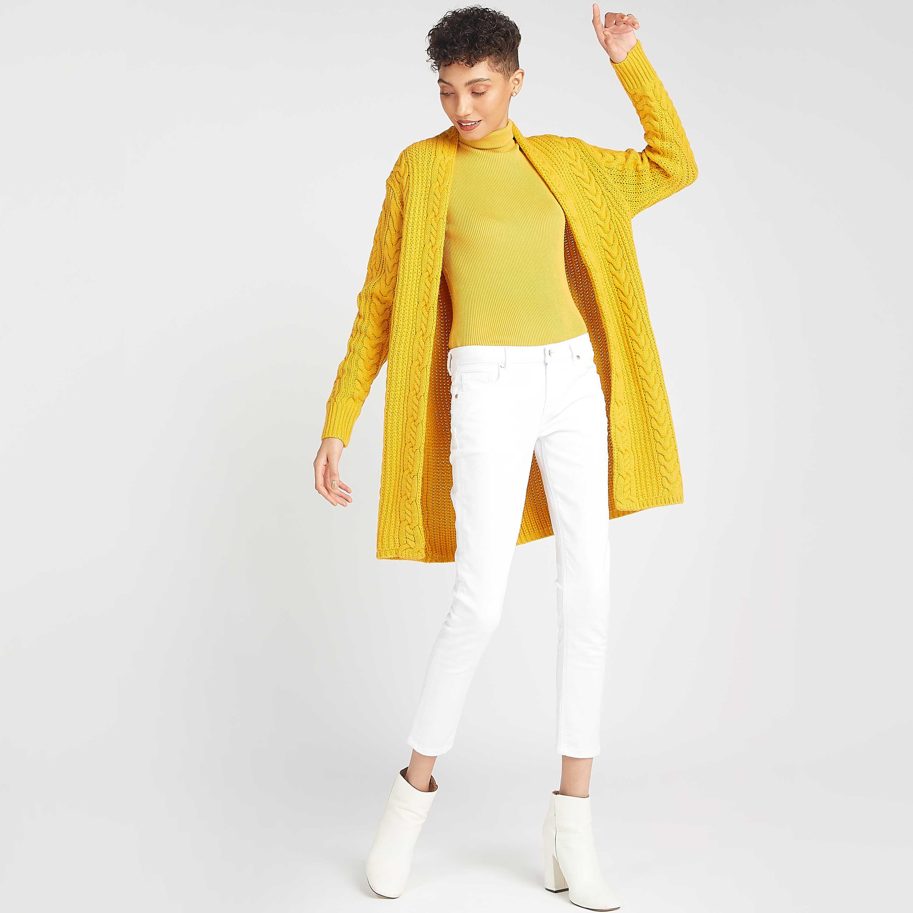 كنزة مضلّعة بدون أكمام بقصّة سكيني وياقة عالية-women-clothing-cardigansandjumpers-jumpers-image-5
