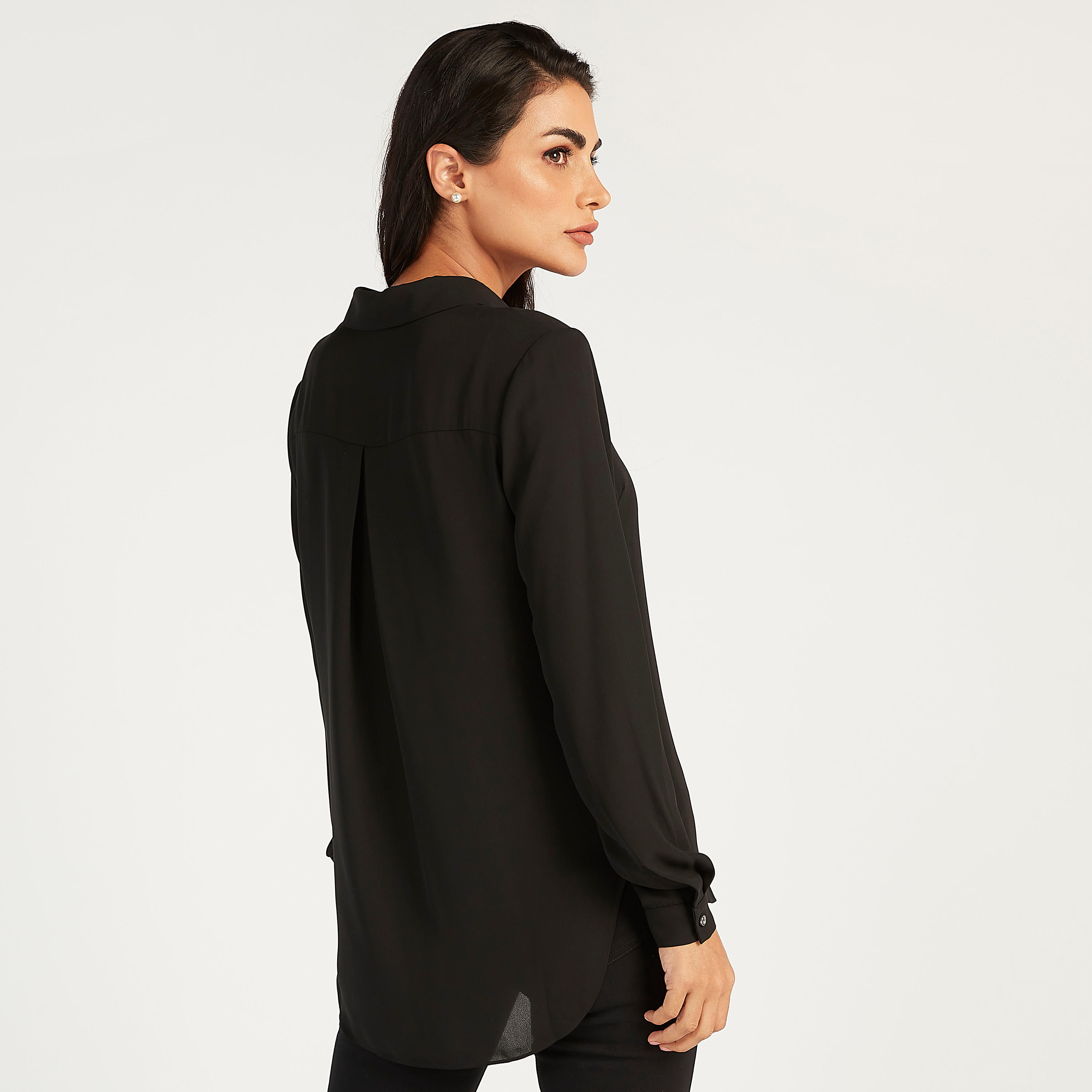 قميص سادة بأكمام طويلة وحواف غير مستوية-women-clothing-shirtsandblouses-shirts-image-3