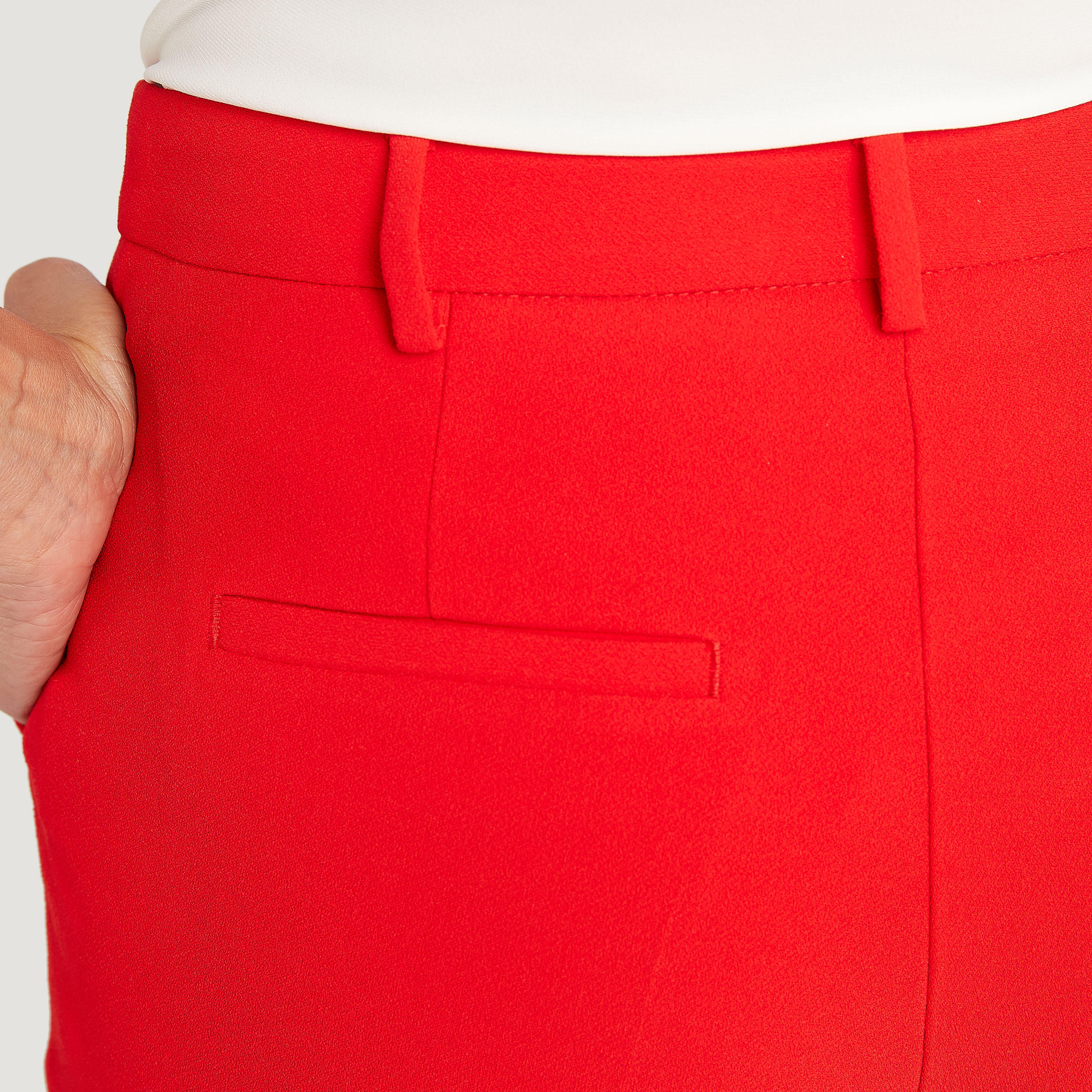 Solid Slim Fit Mid-Rise Trousers with Pockets-women-clothing-bottoms-trousers-image-6