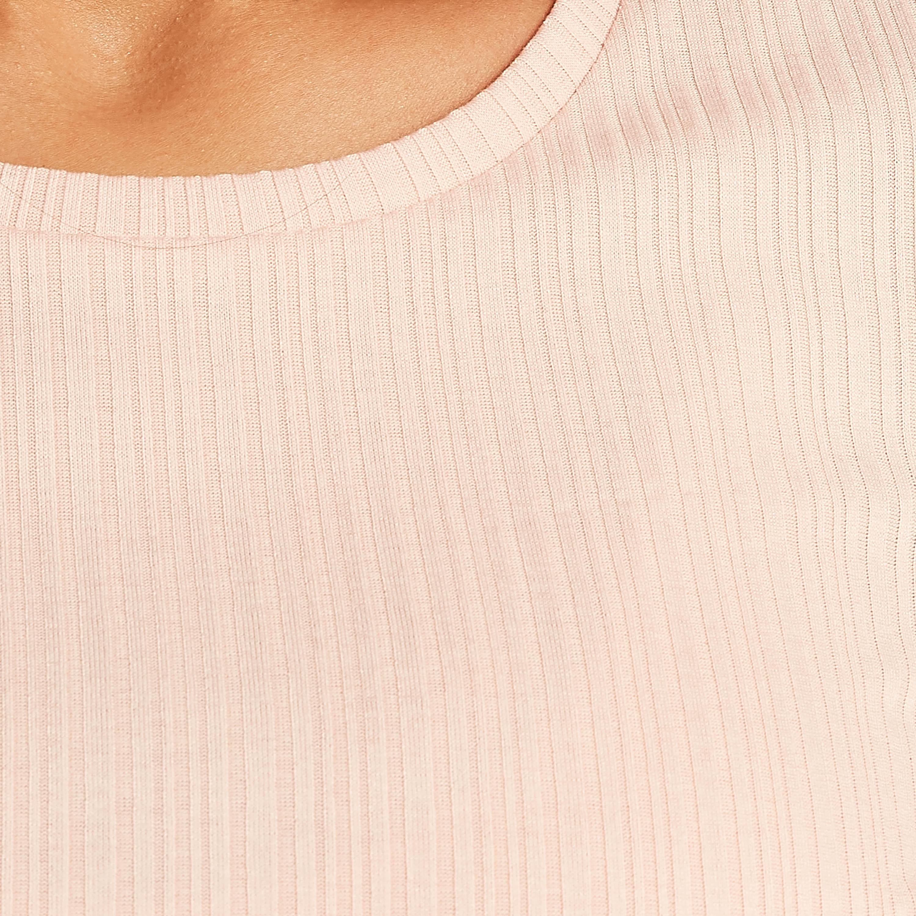 بلوزة بياقة مستديرة بارز الملمس مع أكمام 3/4-women-clothing-shirtsandblouses-blouses-image-5