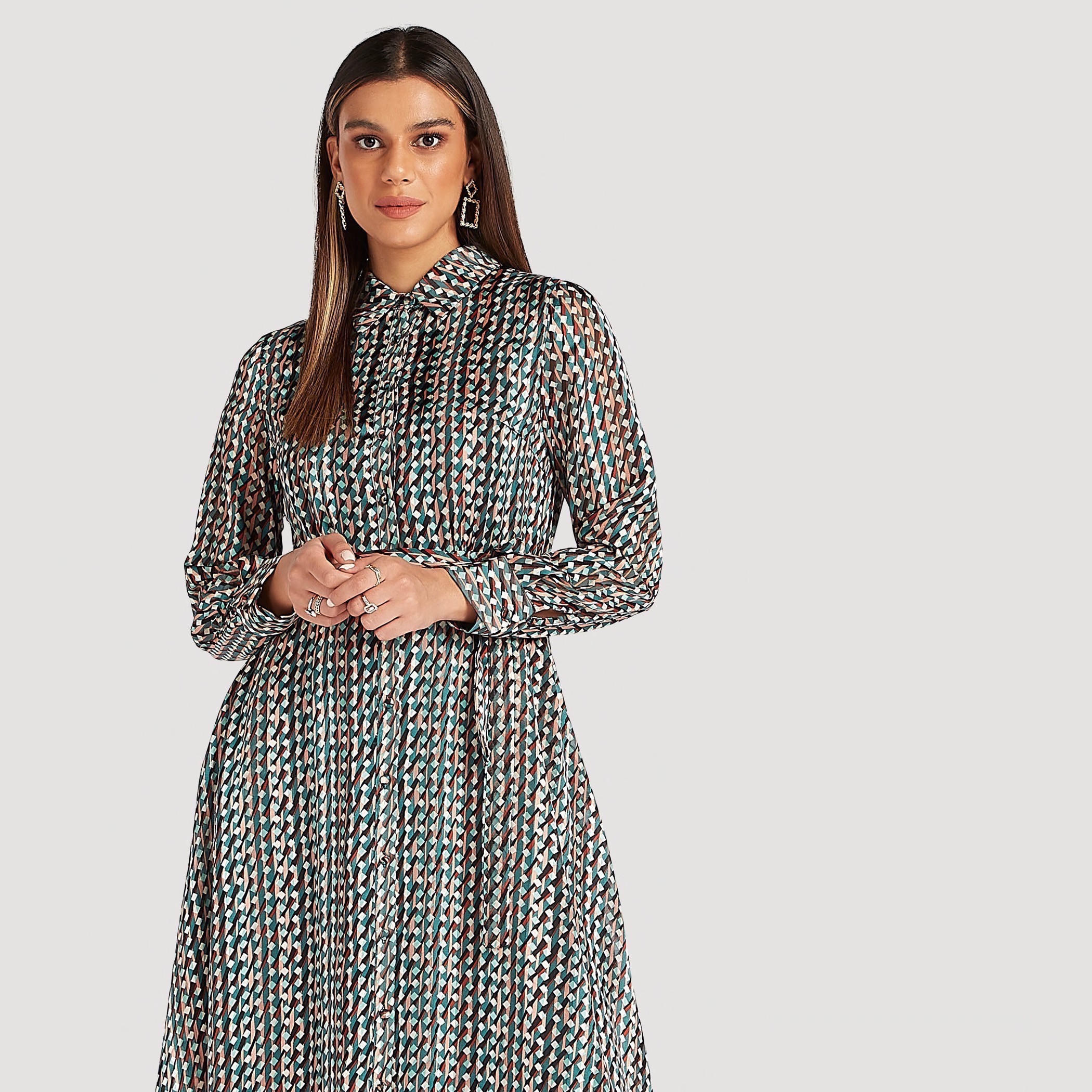 فستان إيه لاين طويل بأكمام طويلة وطبعات-women-clothing-dresses-image-6