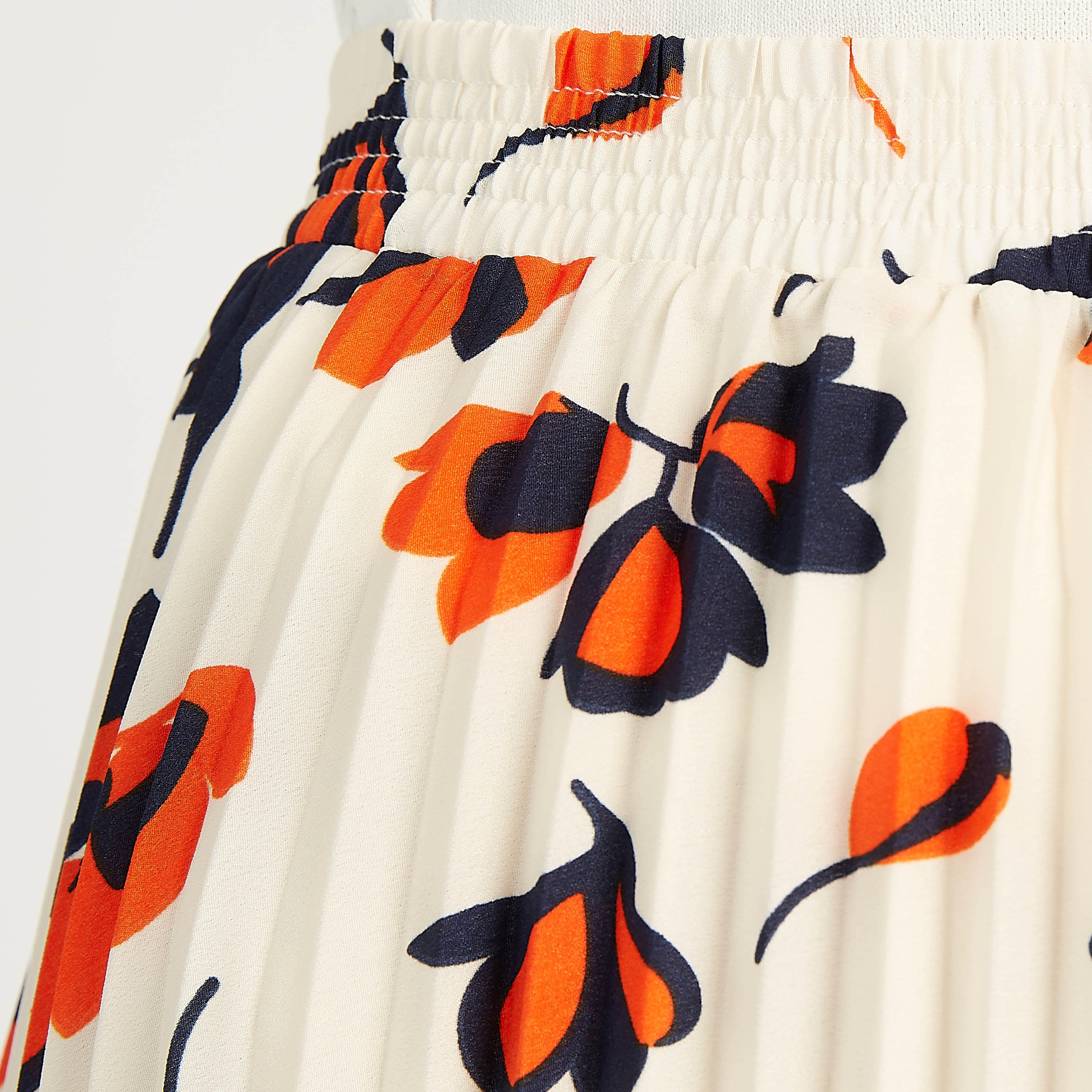 Floral Print Pleated Maxi A-line Skirt-women-clothing-bottoms-skirts-image-5
