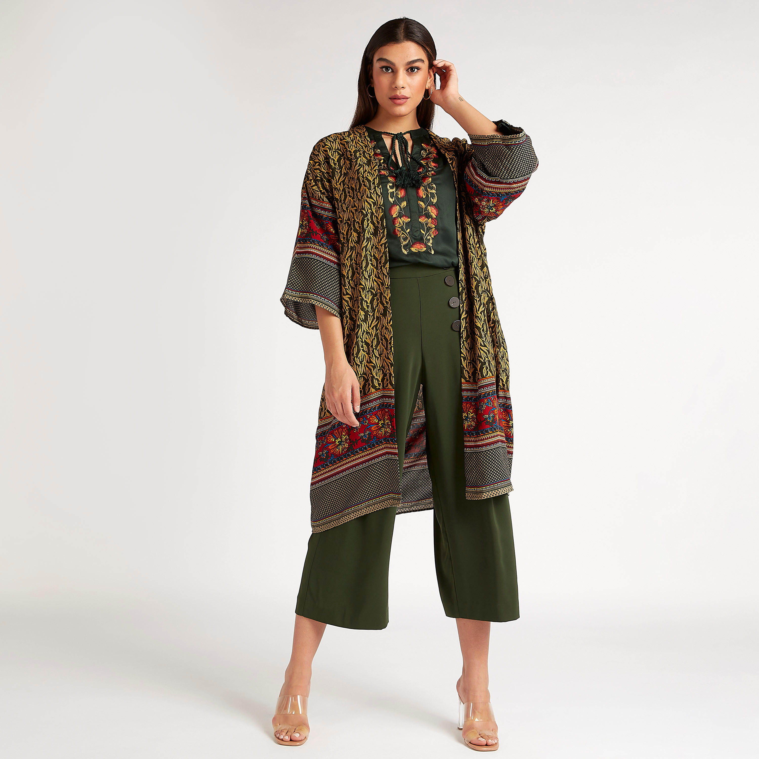 Printed Kimono with 3/4 Sleeves-women-clothing-shirtsandblouses-blouses-image-2