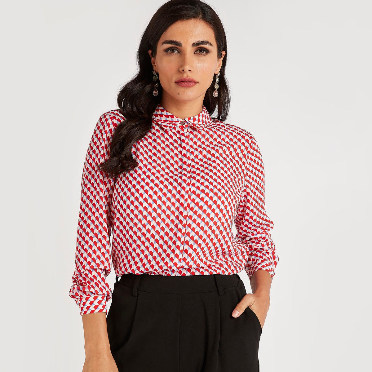 Printed Shirt with Long Sleeves-women-clothing-shirtsandblouses-shirts-image-1