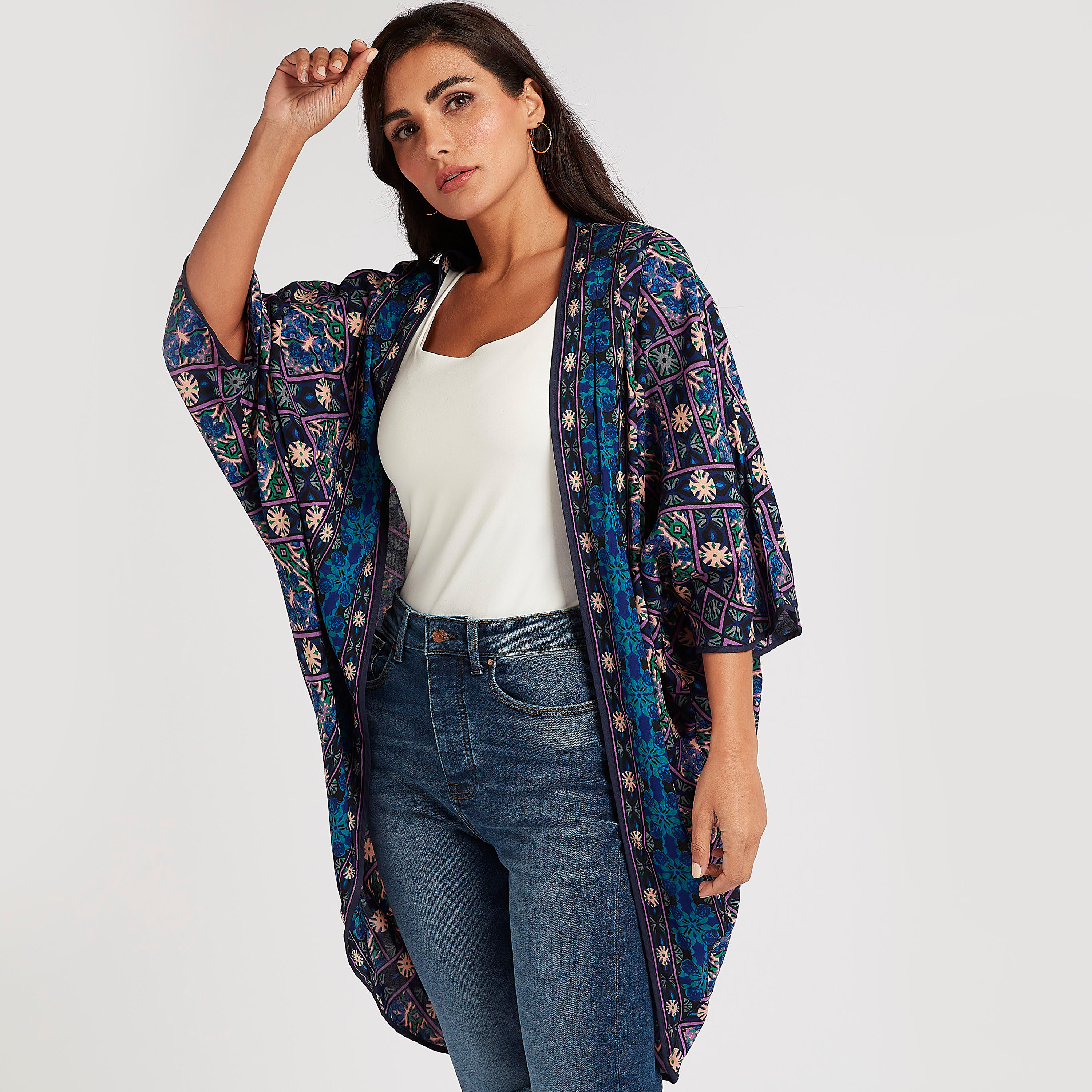 سترة كاب مفتوحة من الأمام بطبعات-women-clothing-shirtsandblouses-blouses-image-2