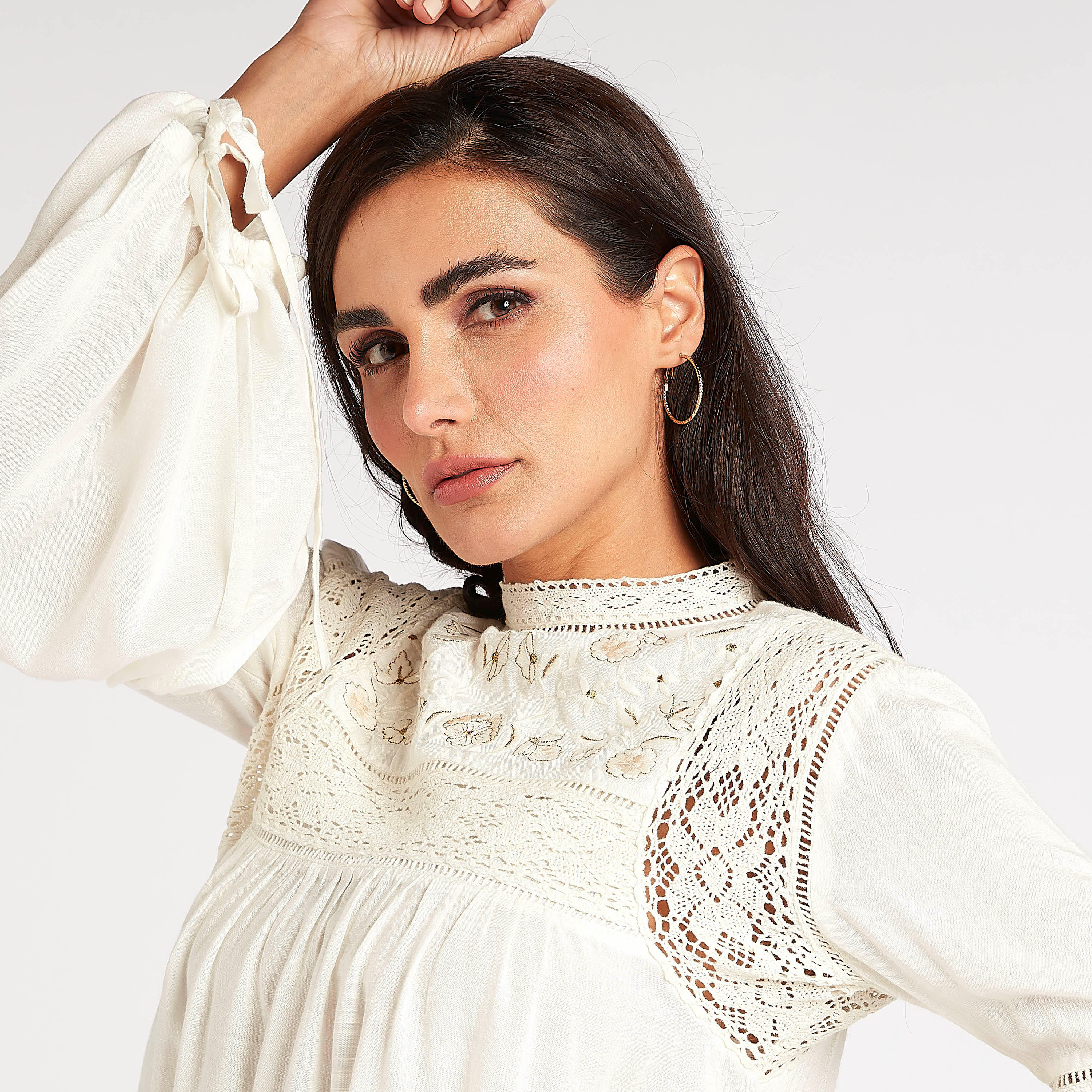 Embroidered Top with High Neck and Long Sleeves-women-clothing-shirtsandblouses-blouses-image-7